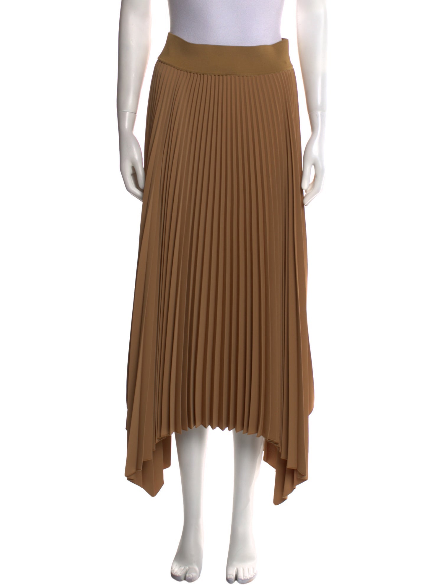 Joseph Pleated Accents Midi Length Skirt w/ Tags
