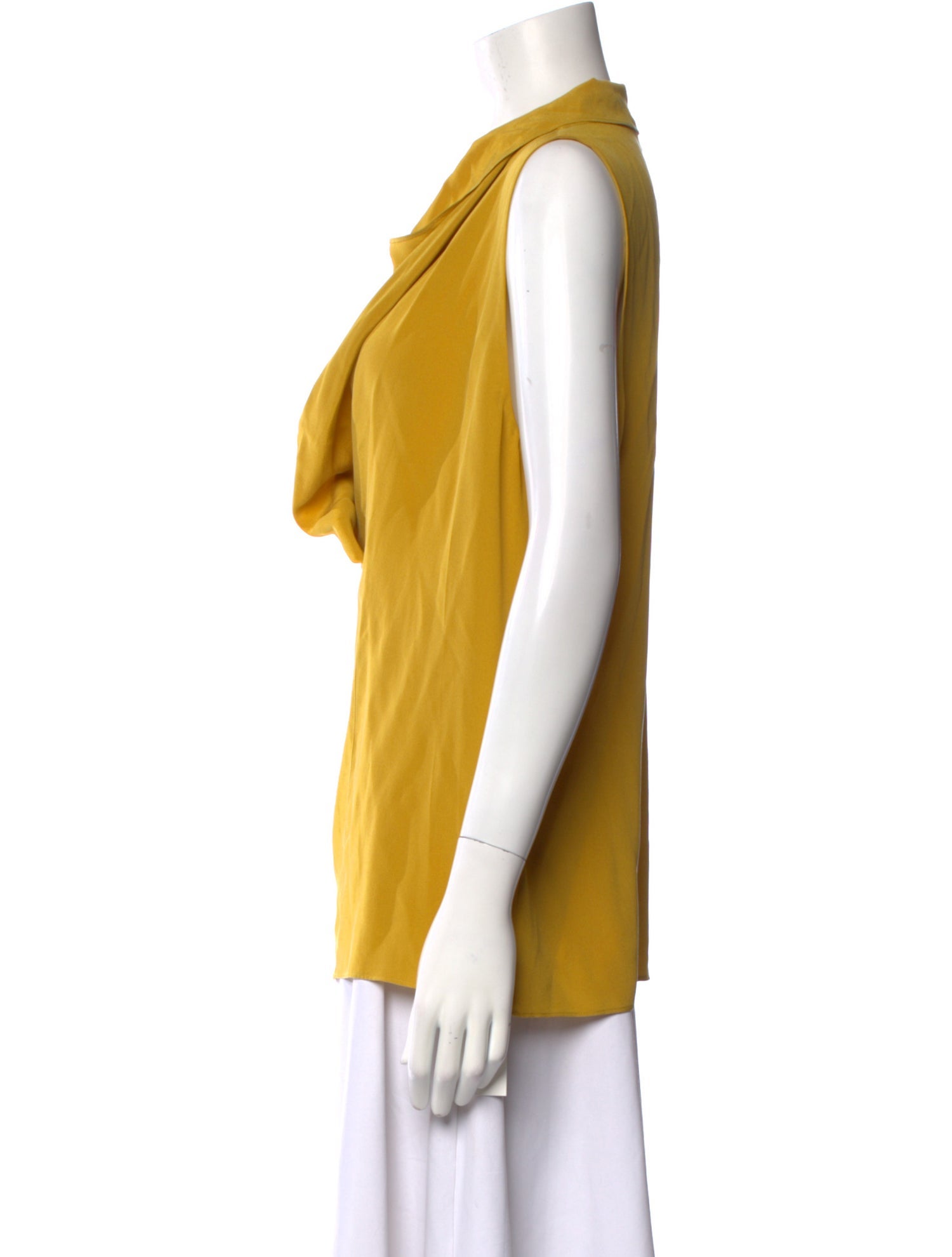 Joseph Silk Cowl Neck Blouse