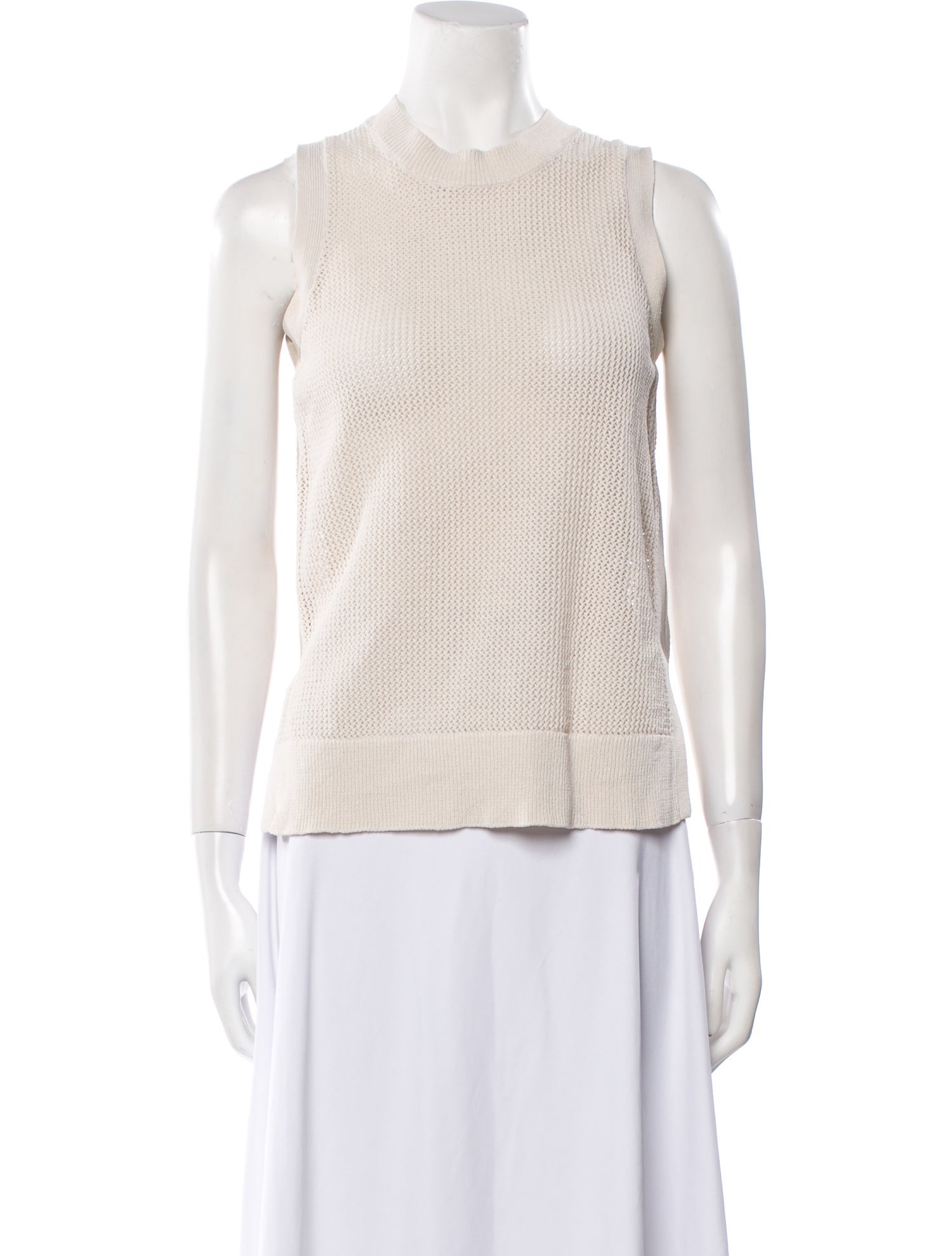 Joseph Crew Neck Sleeveless Top