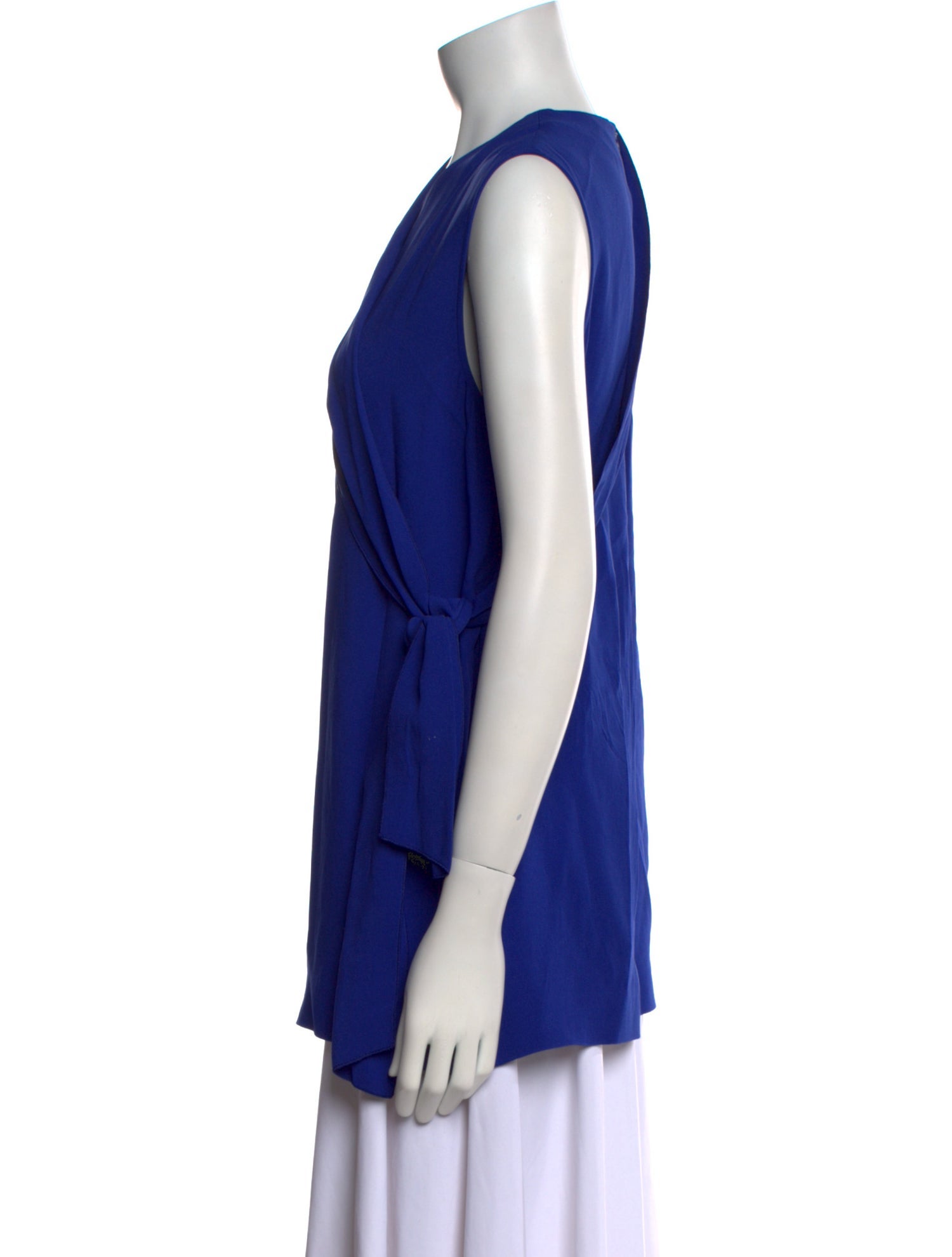 Joseph V-Neck Sleeveless Blouse