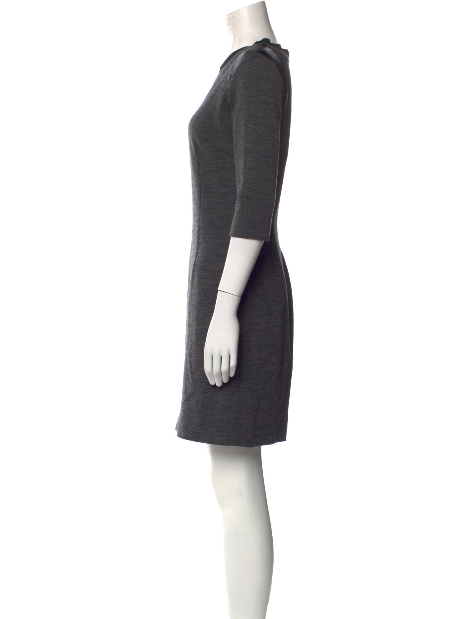 Joseph Virgin Wool Mini Dress
