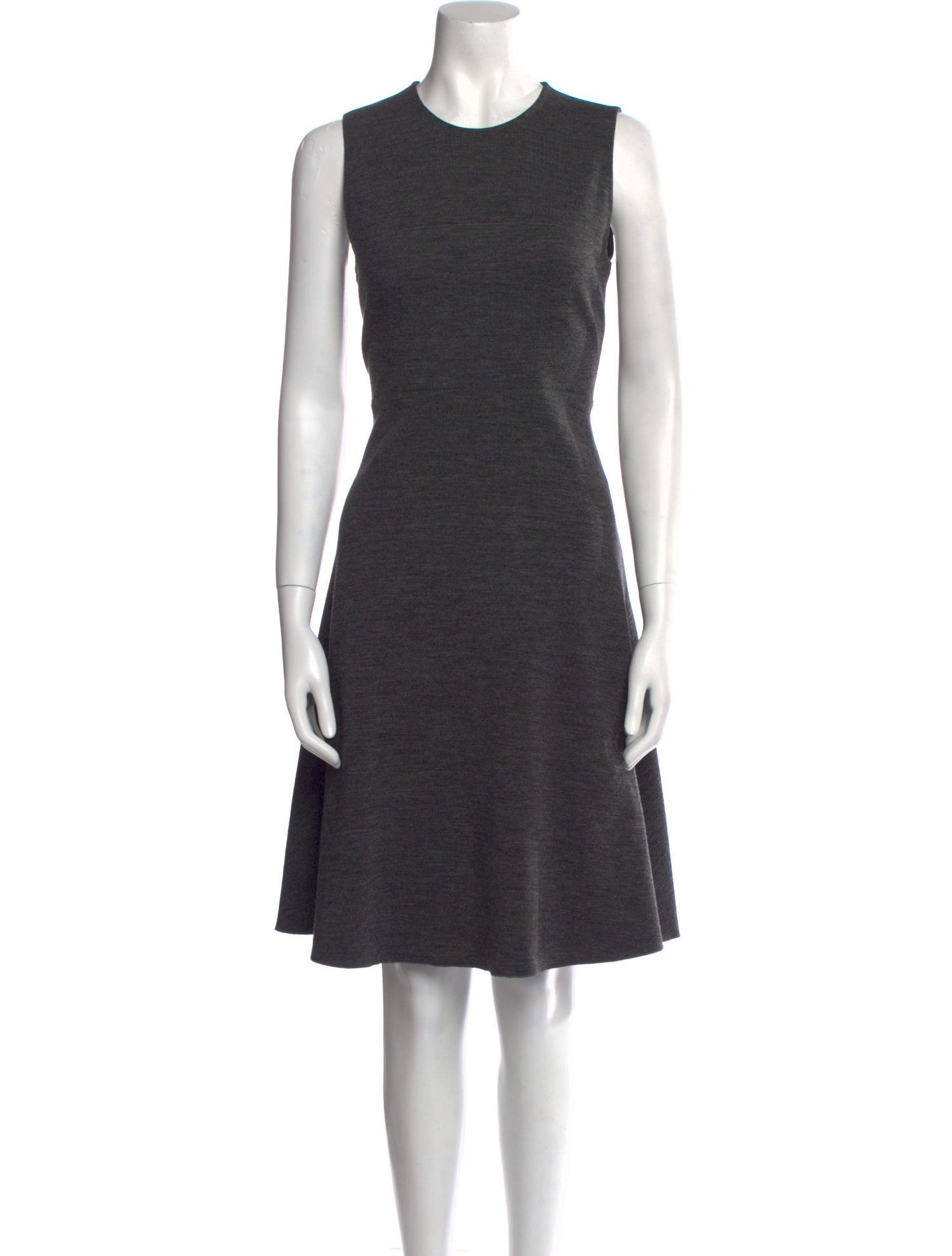 Joseph Crew Neck Knee-Length Dress