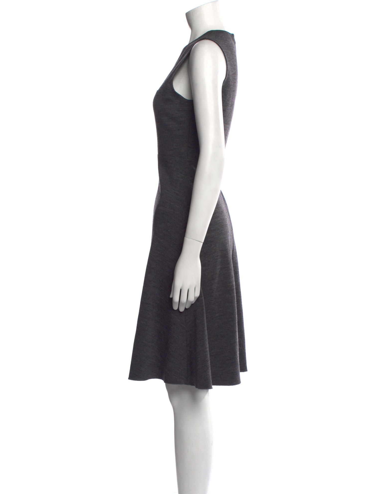 Joseph Crew Neck Knee-Length Dress