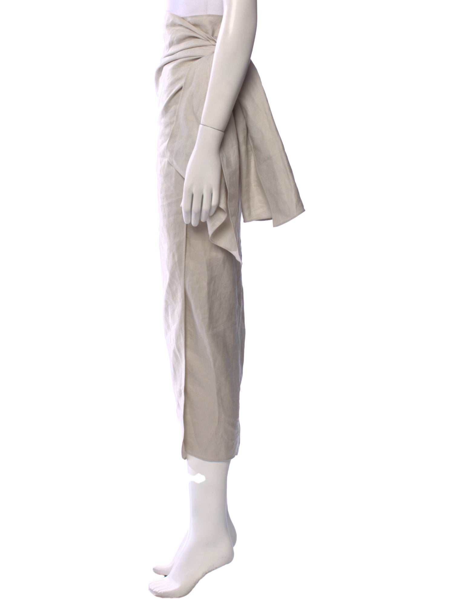 Joseph Ruffle Embellishment Midi Length Skirt