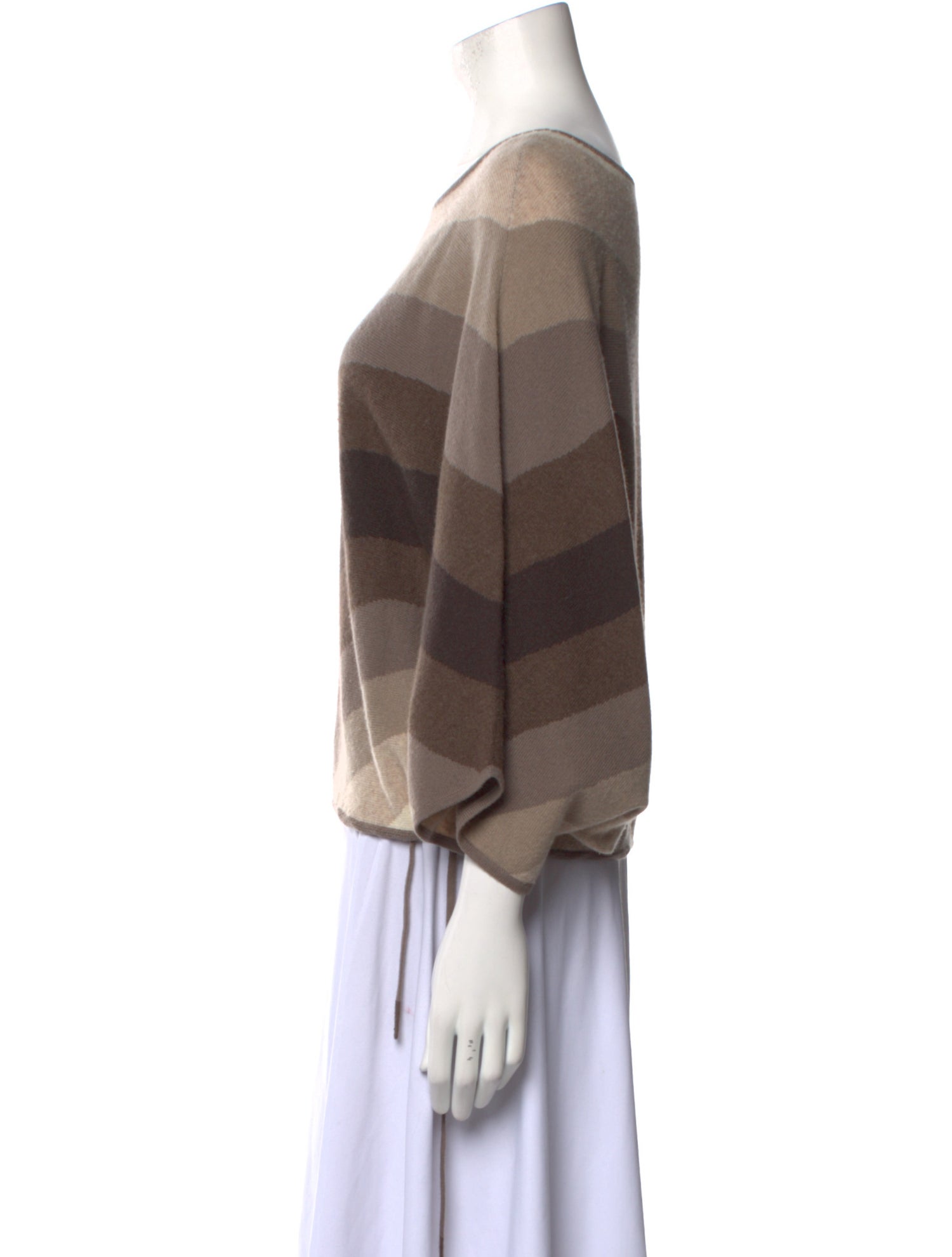 Joseph Merino Wool Striped Sweater