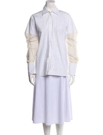 Joseph Long Sleeve Button-Up Top