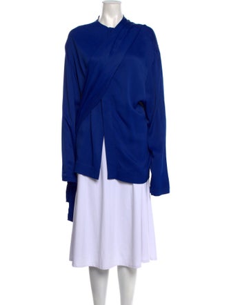 Joseph Mock Neck Long Sleeve Tunic