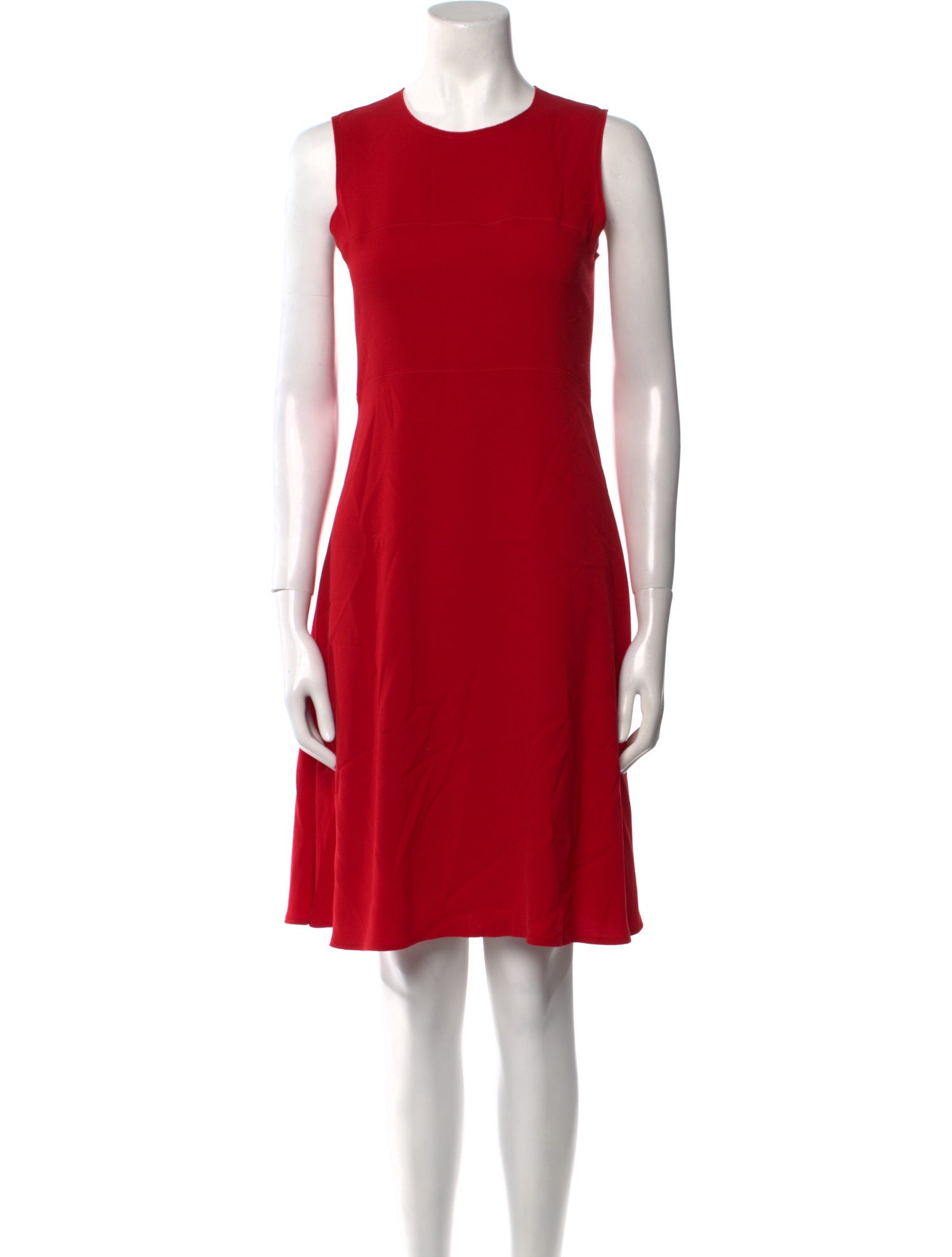 Joseph Crew Neck Knee-Length Dress