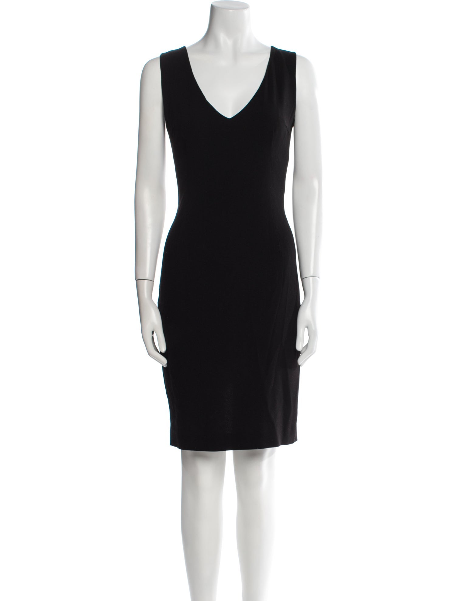 Joseph V-Neck Knee-Length Dress