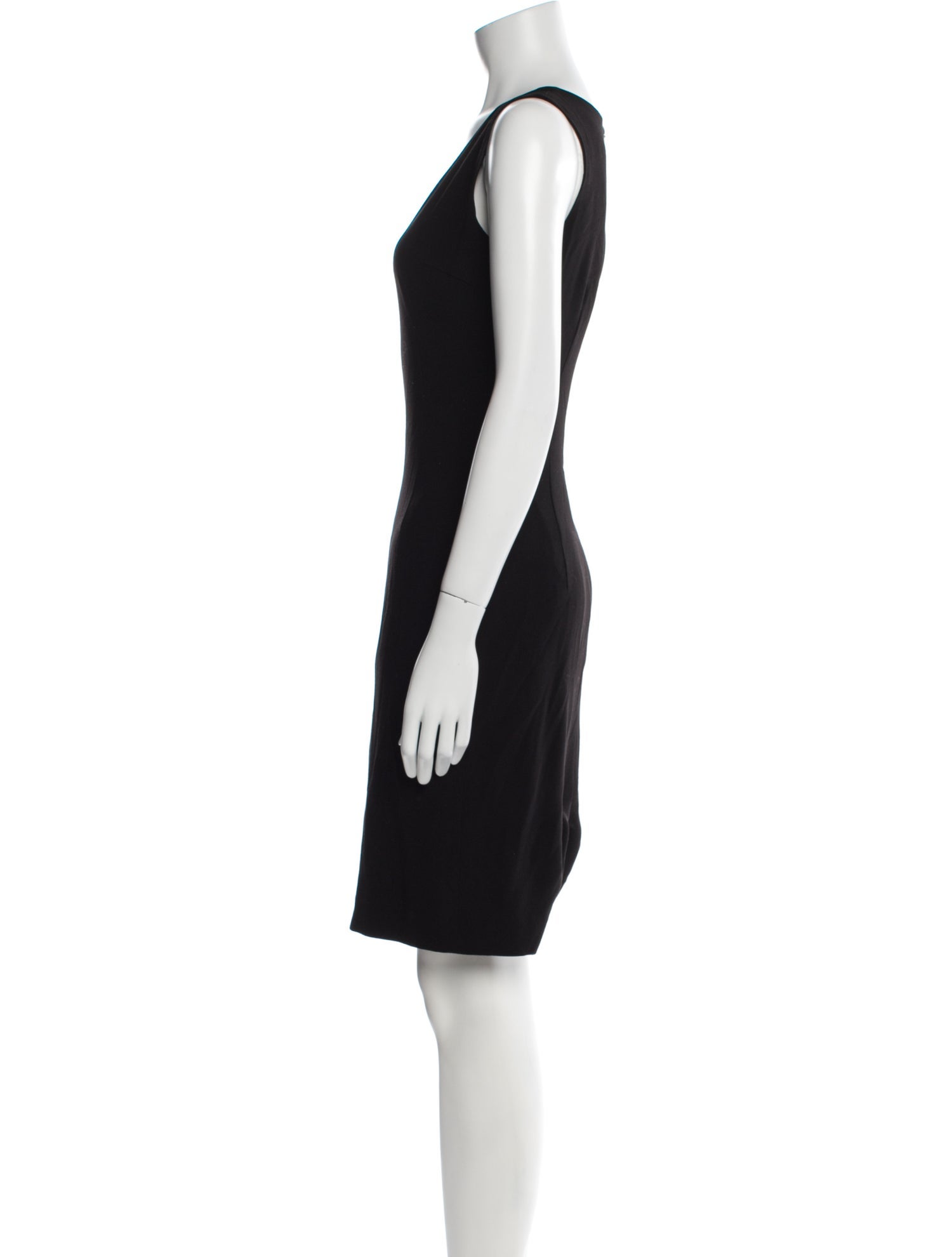 Joseph V-Neck Knee-Length Dress