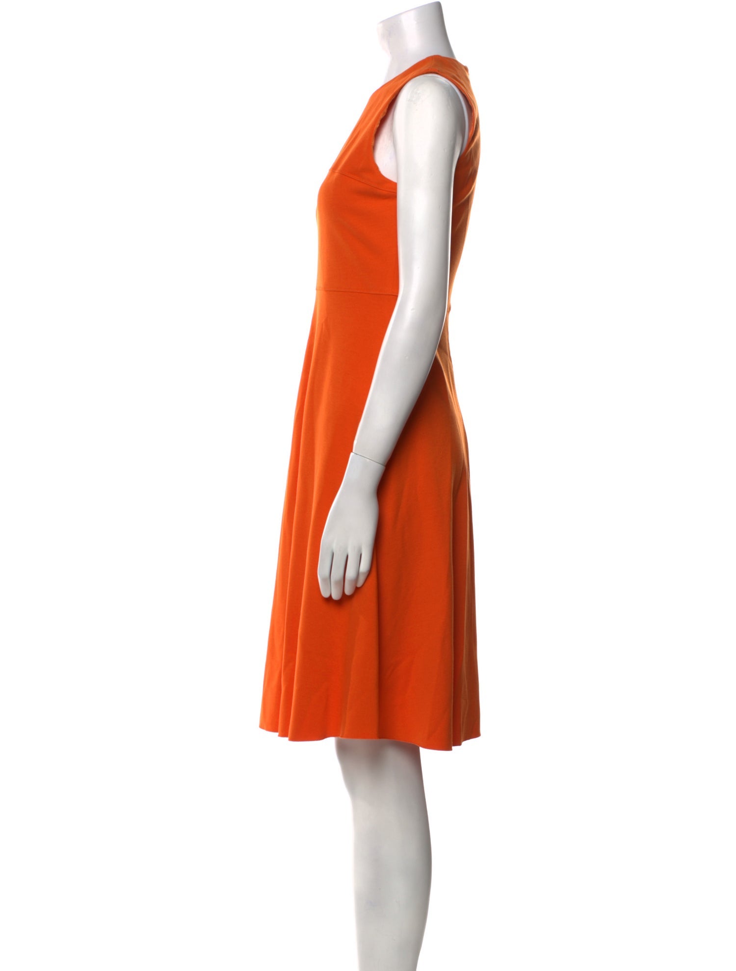 Joseph Crew Neck Knee-Length Dress