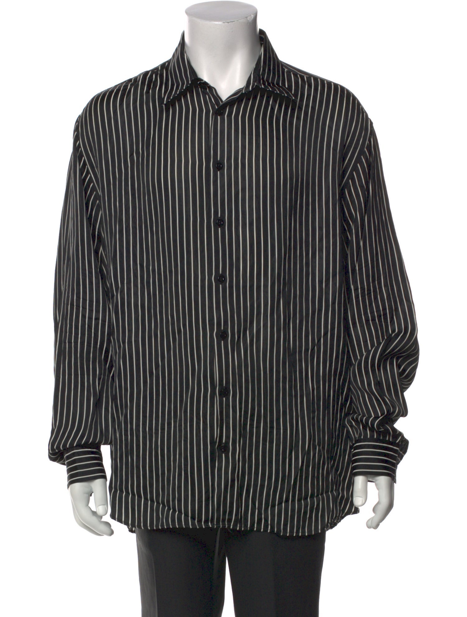 Joseph Striped Long Sleeve Dress Shirt