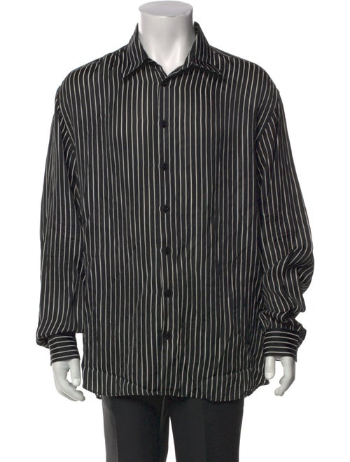 Joseph Striped Long Sleeve Dress Shirt