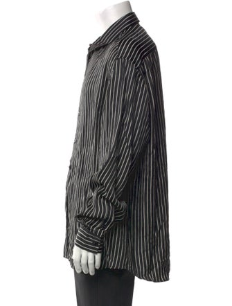 Joseph Striped Long Sleeve Dress Shirt