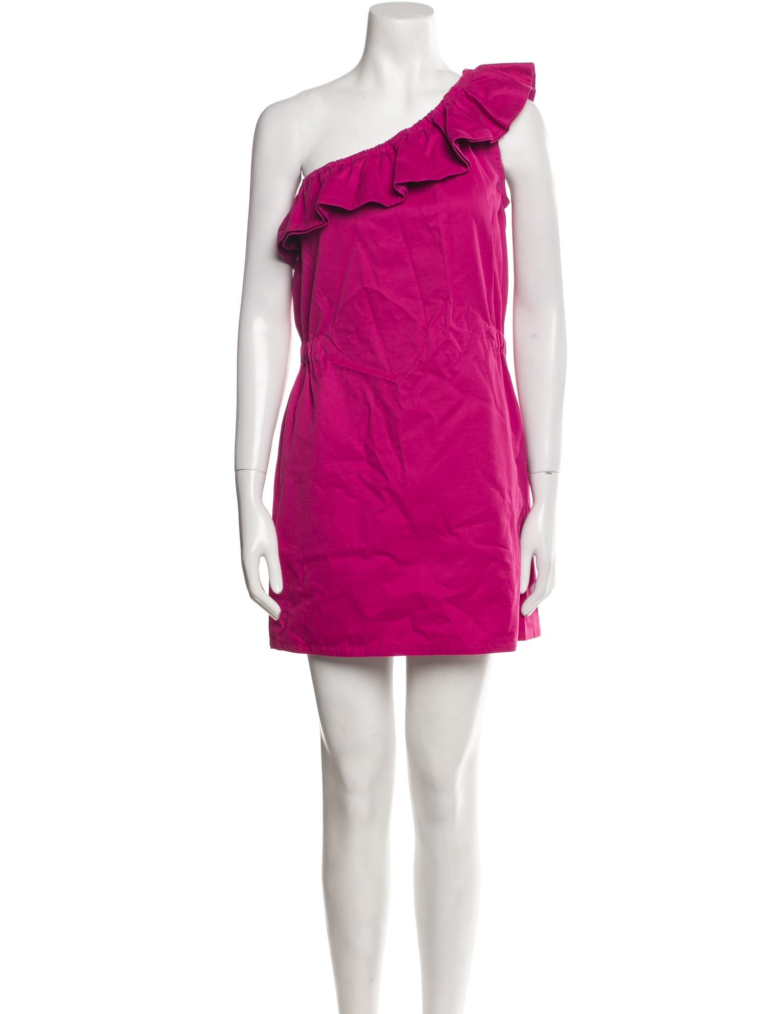 Joseph One-Shoulder Mini Dress