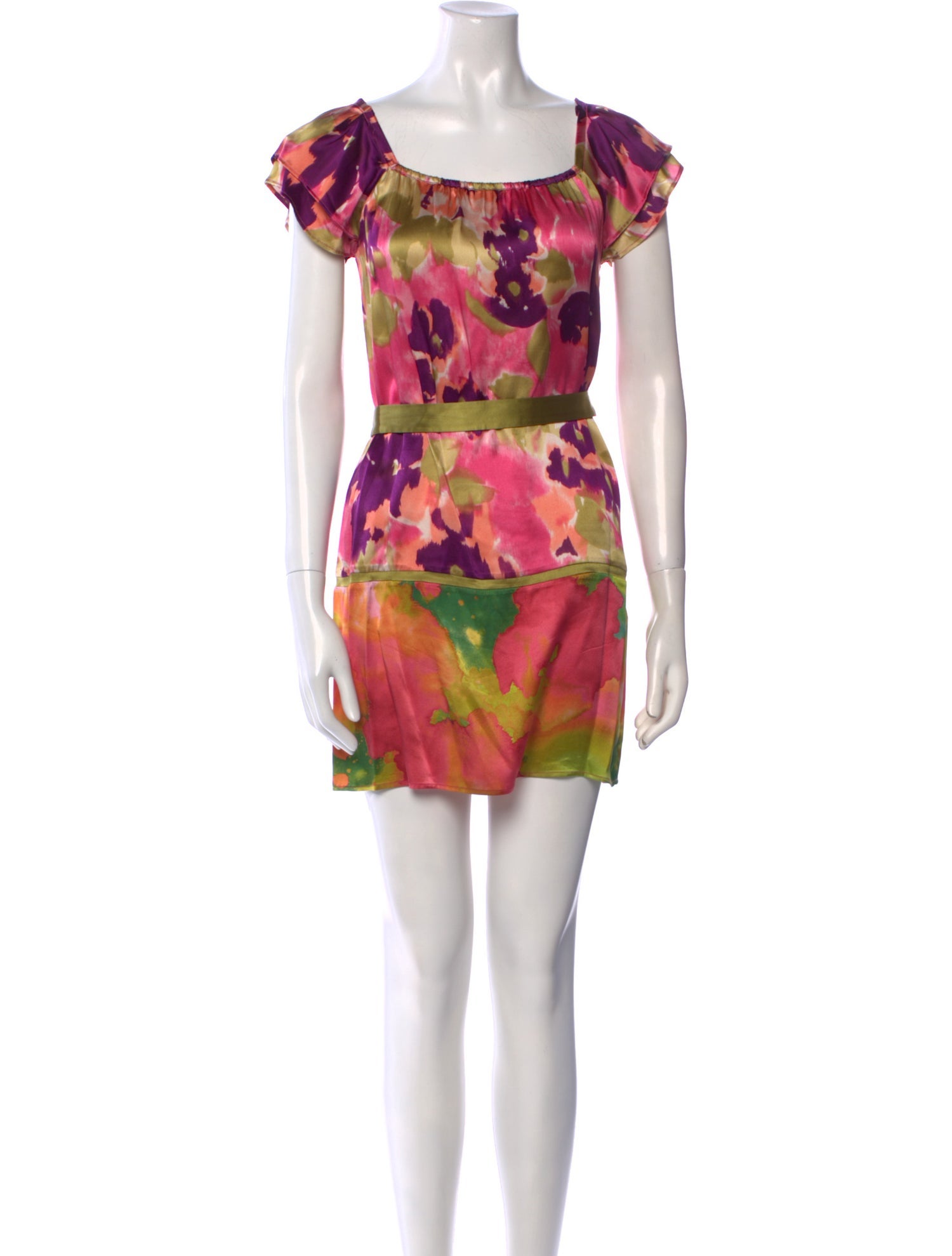 Joseph Silk Floral Print Tunic