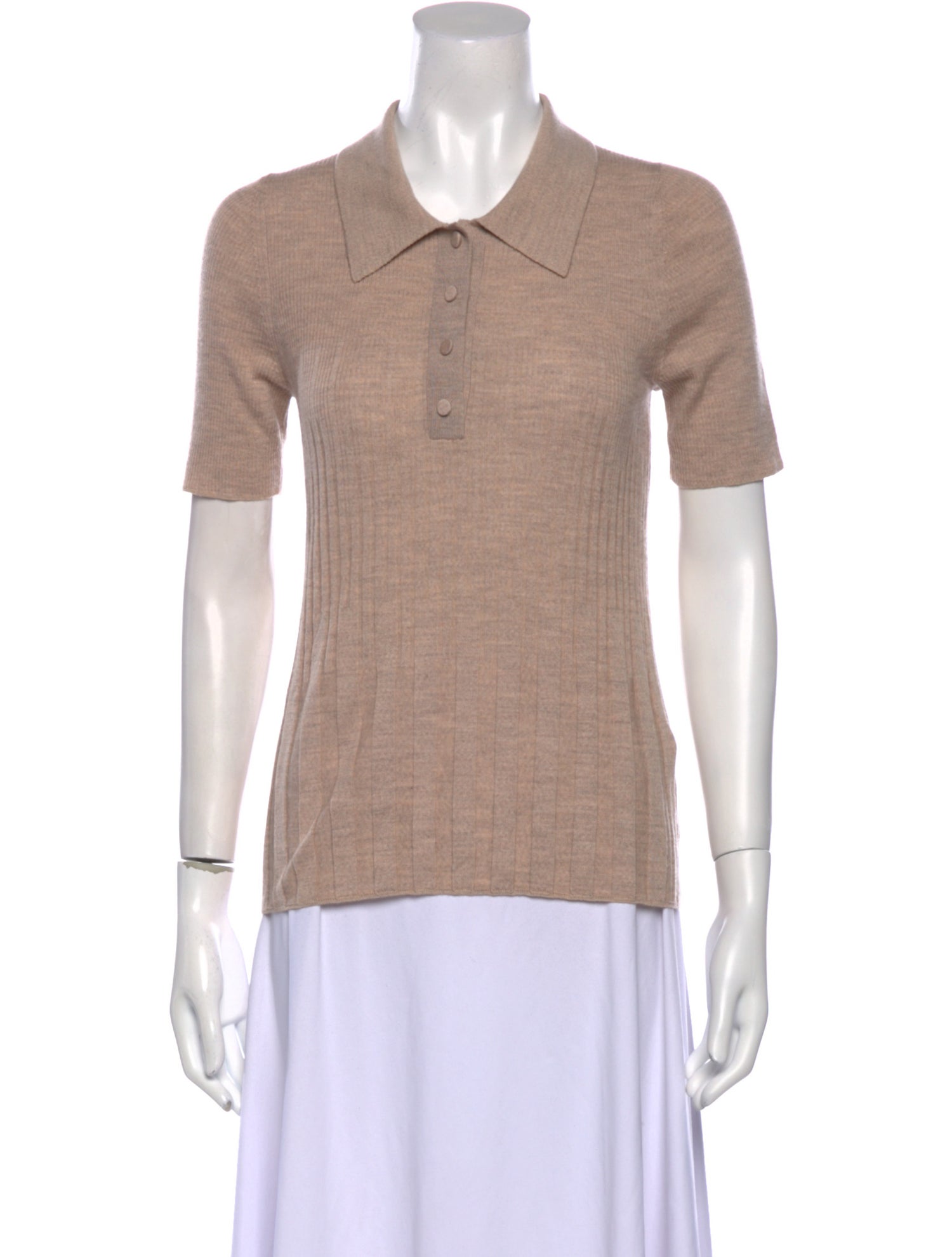 Joseph Merino Wool Short Sleeve Polo