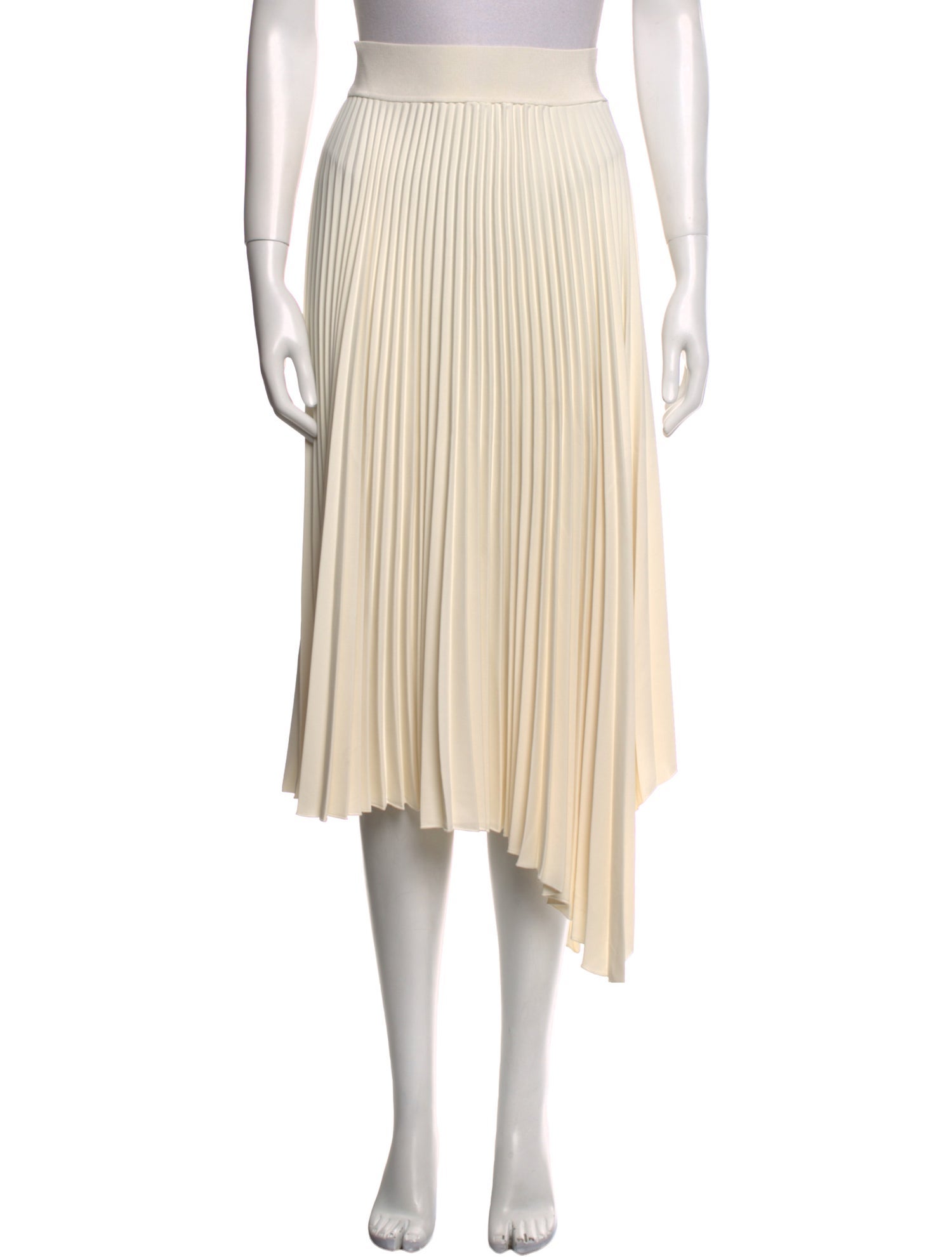 Joseph Pleated Accents Midi Length Skirt