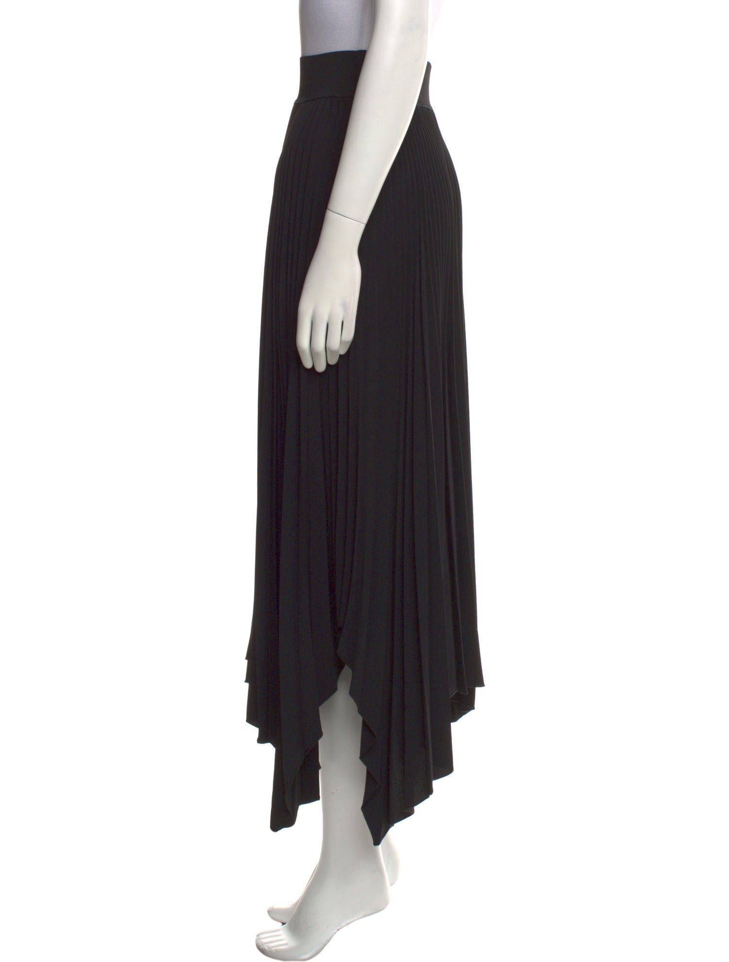 Joseph Pleated Accents Midi Length Skirt