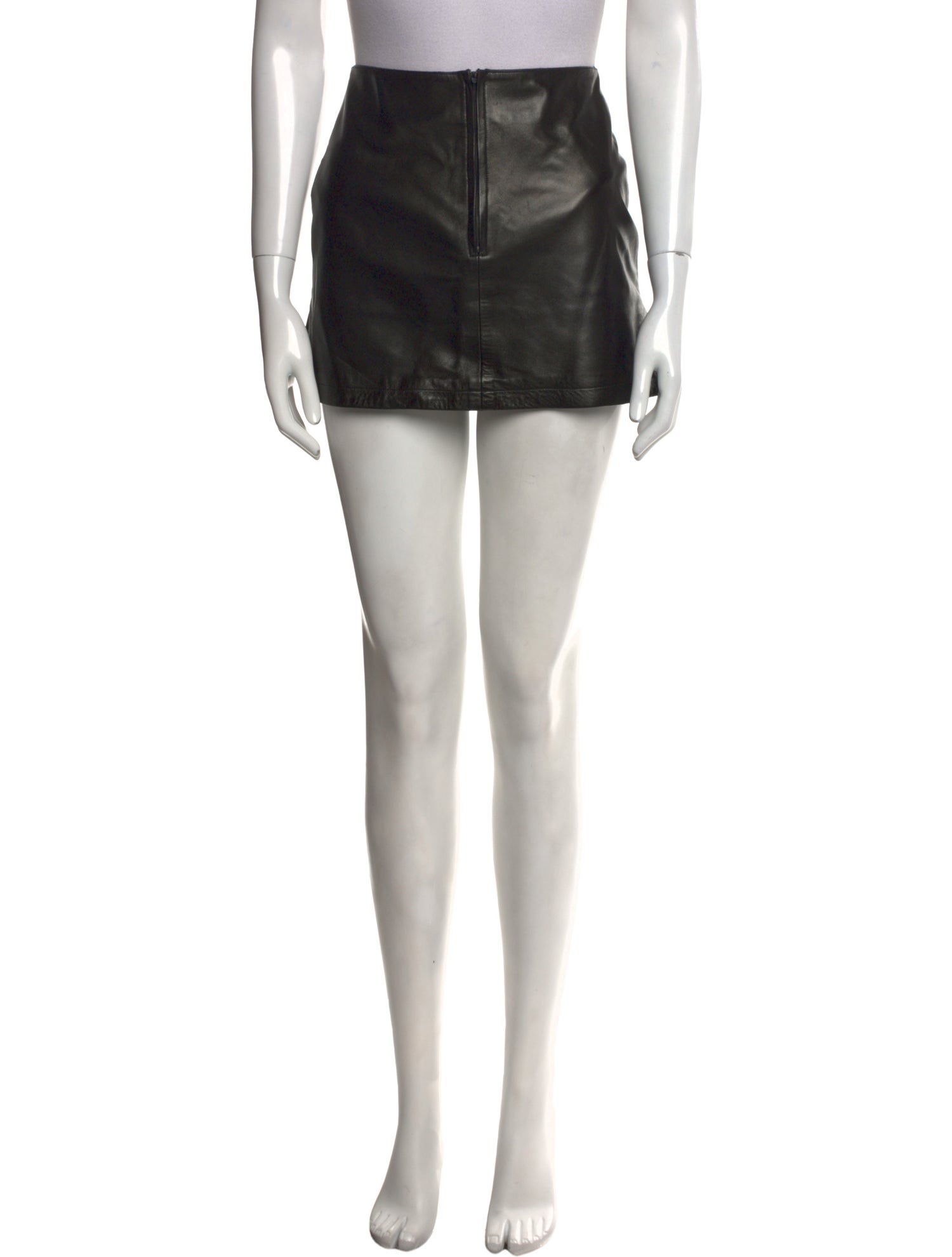 Joseph Leather Knee-Length Skirt