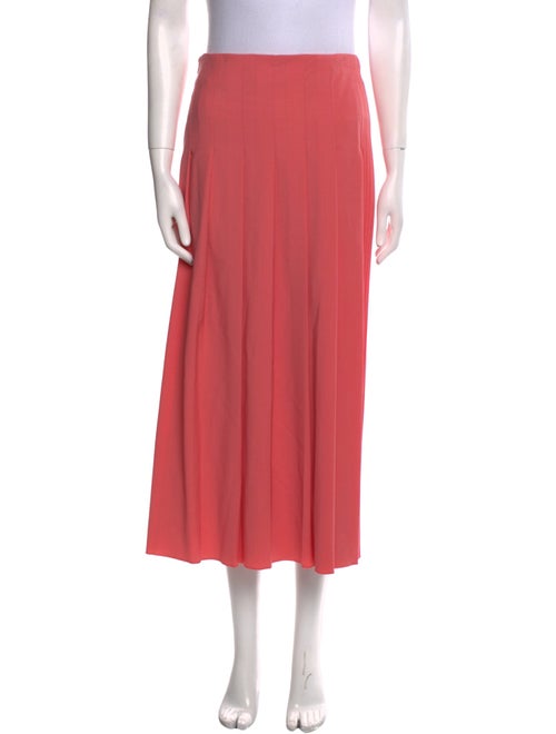 Joseph Virgin Wool Midi Length Skirt
