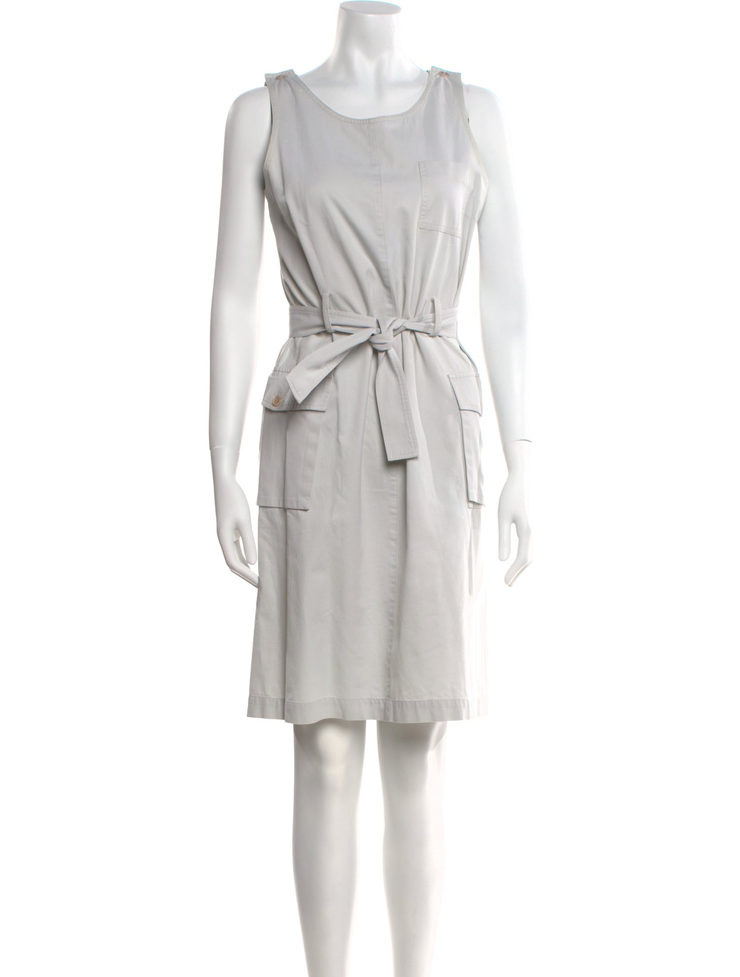 Joseph Scoop Neck Knee-Length Dress