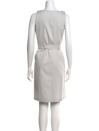 Joseph Scoop Neck Knee-Length Dress