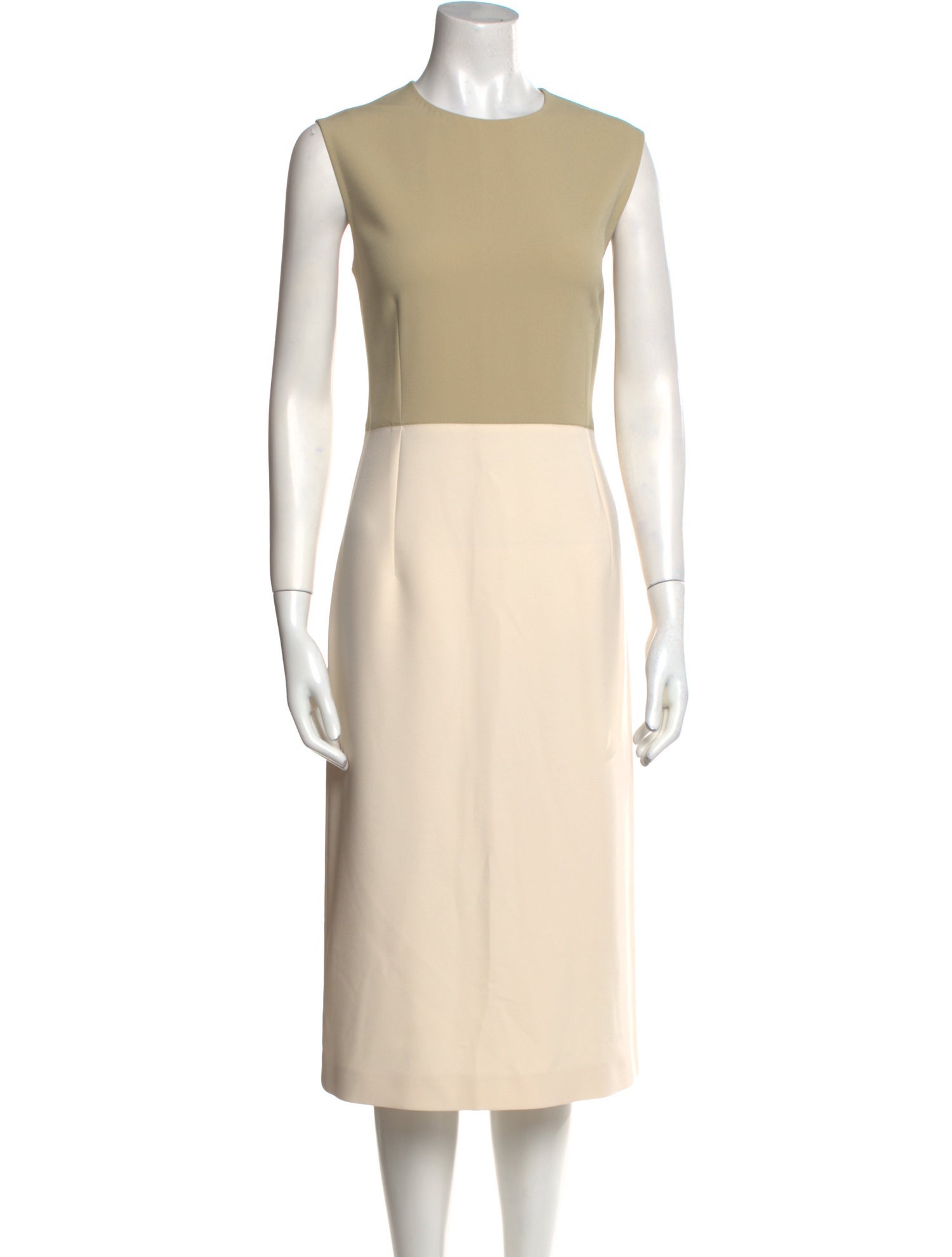 Joseph Crew Neck Midi Length Dress