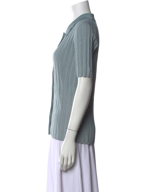 Joseph Short Sleeve Button-Up Top