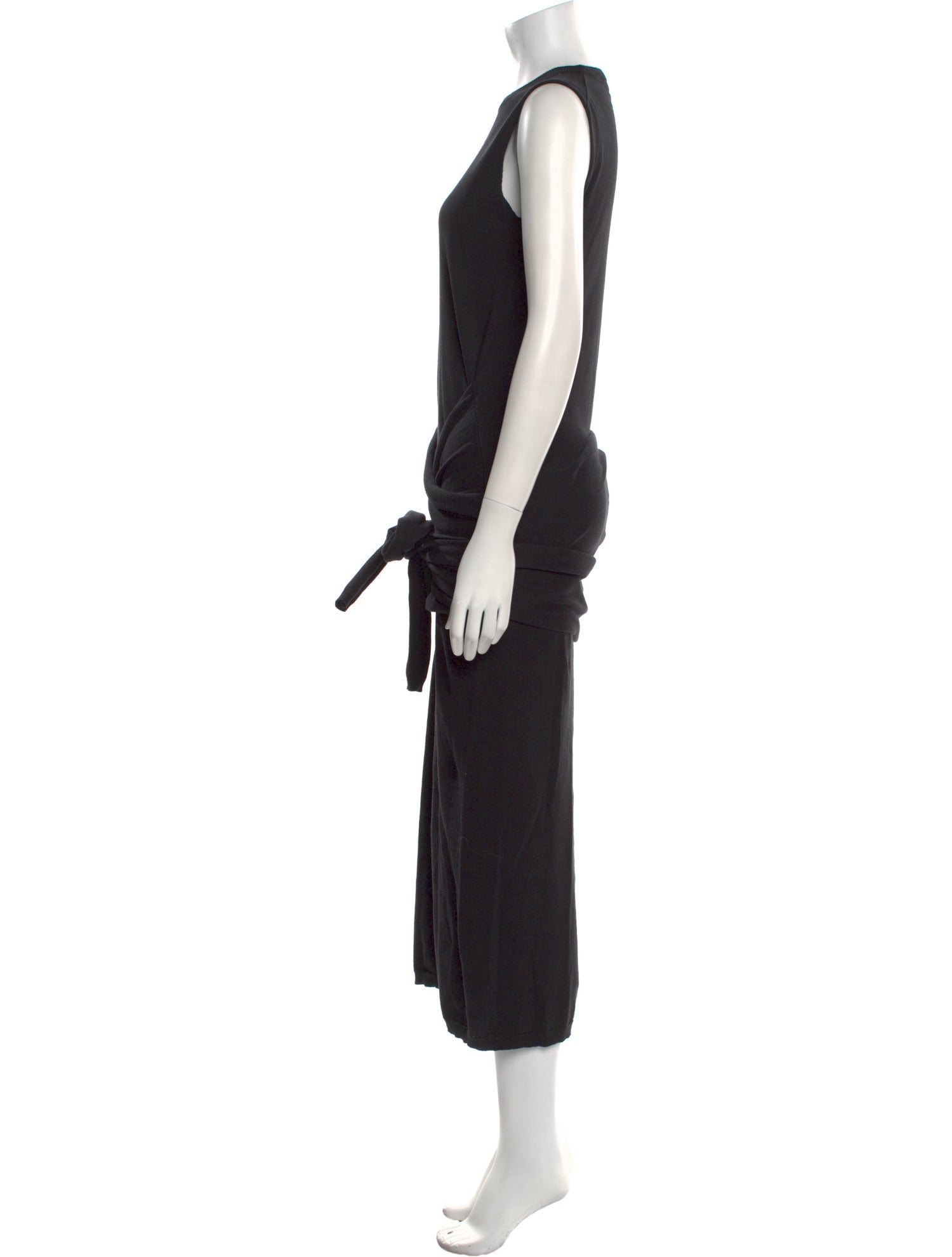 Joseph Crew Neck Long Dress