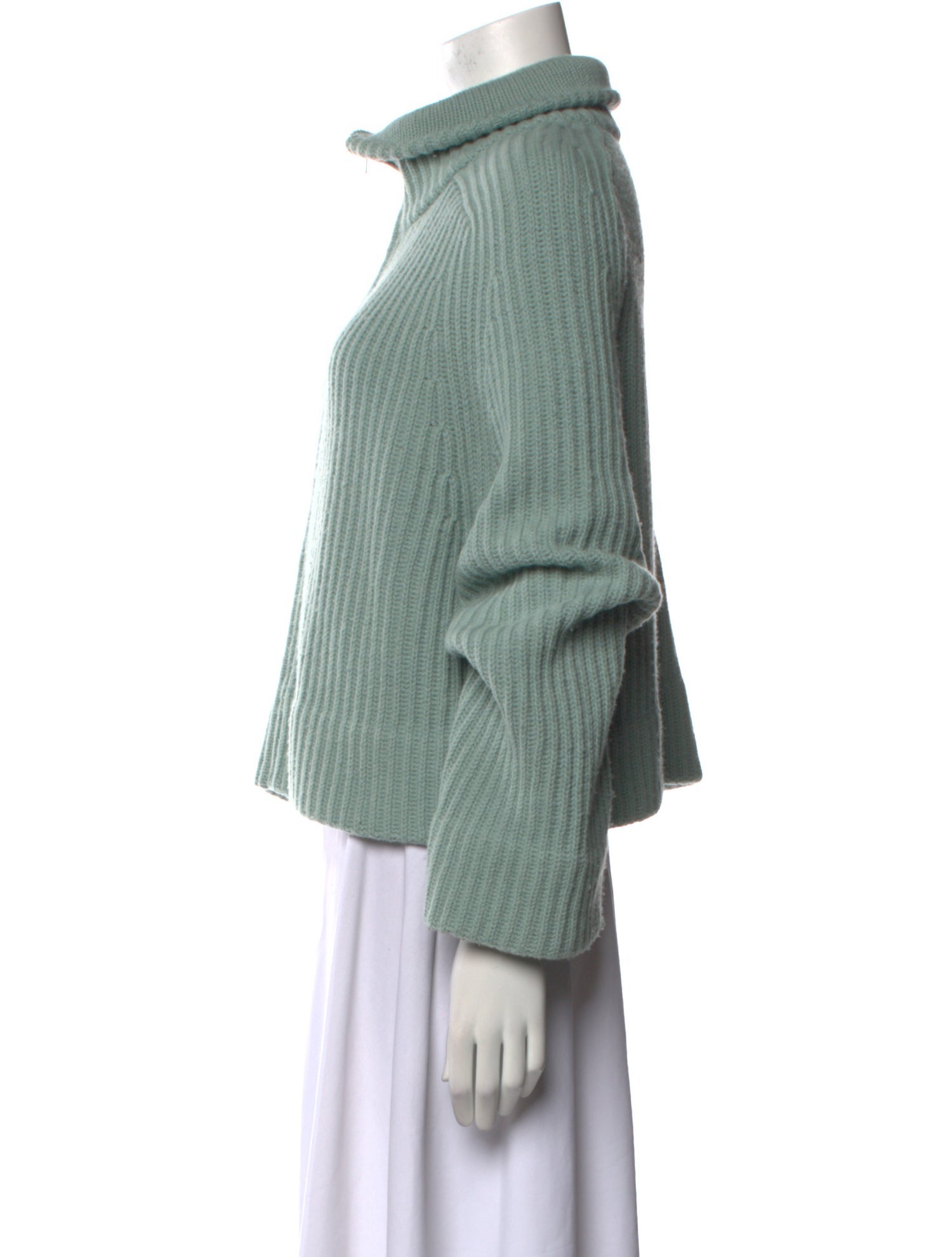 Joseph Merino Wool Mock Neck Sweater