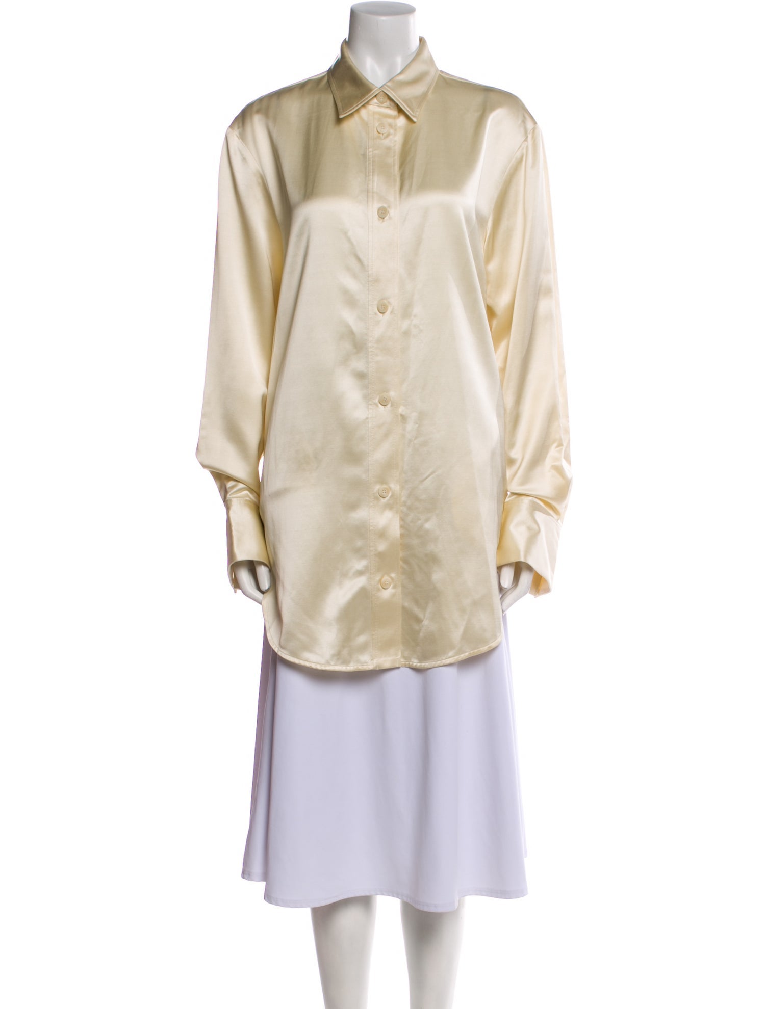 Joseph Long Sleeve Button-Up Top