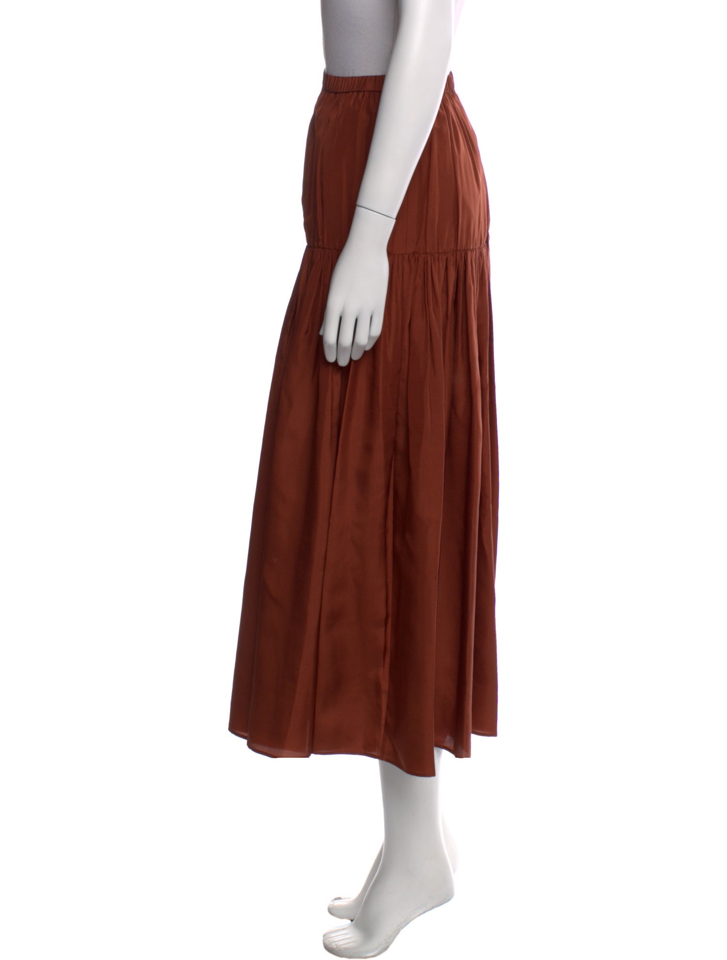 Joseph Silk Midi Length Skirt w/ Tags
