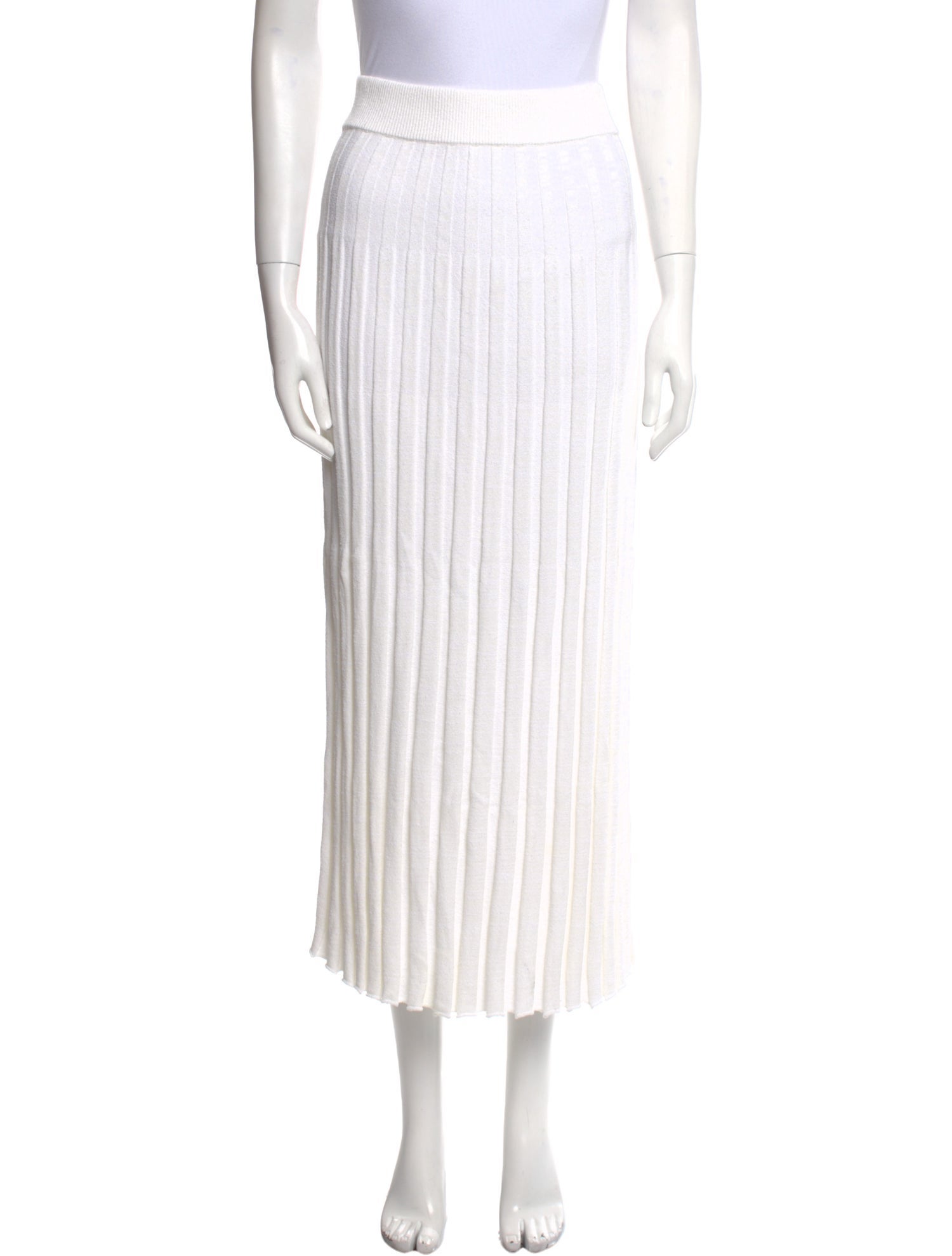 Joseph Striped Midi Length Skirt