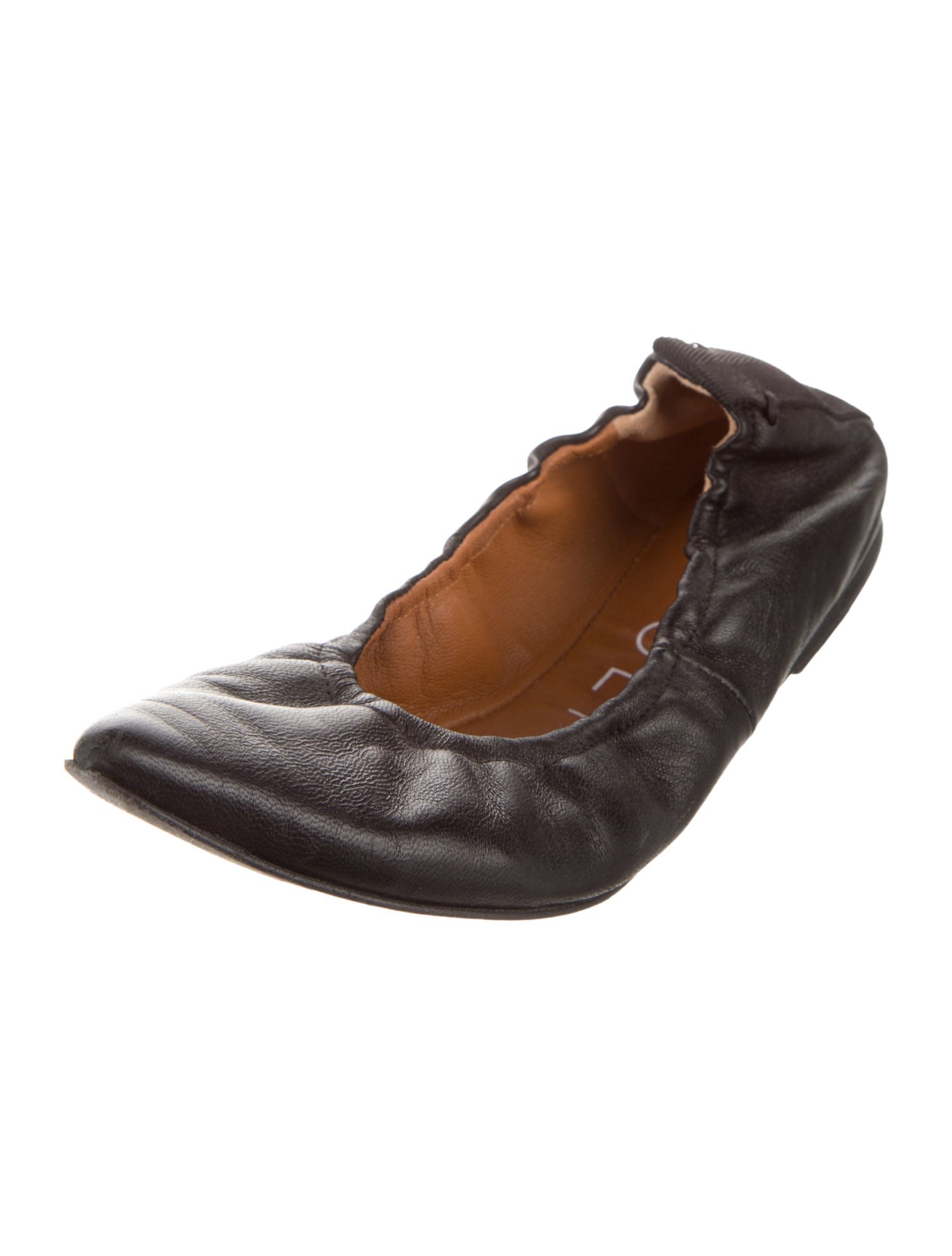 Joseph Leather Ballet Flats