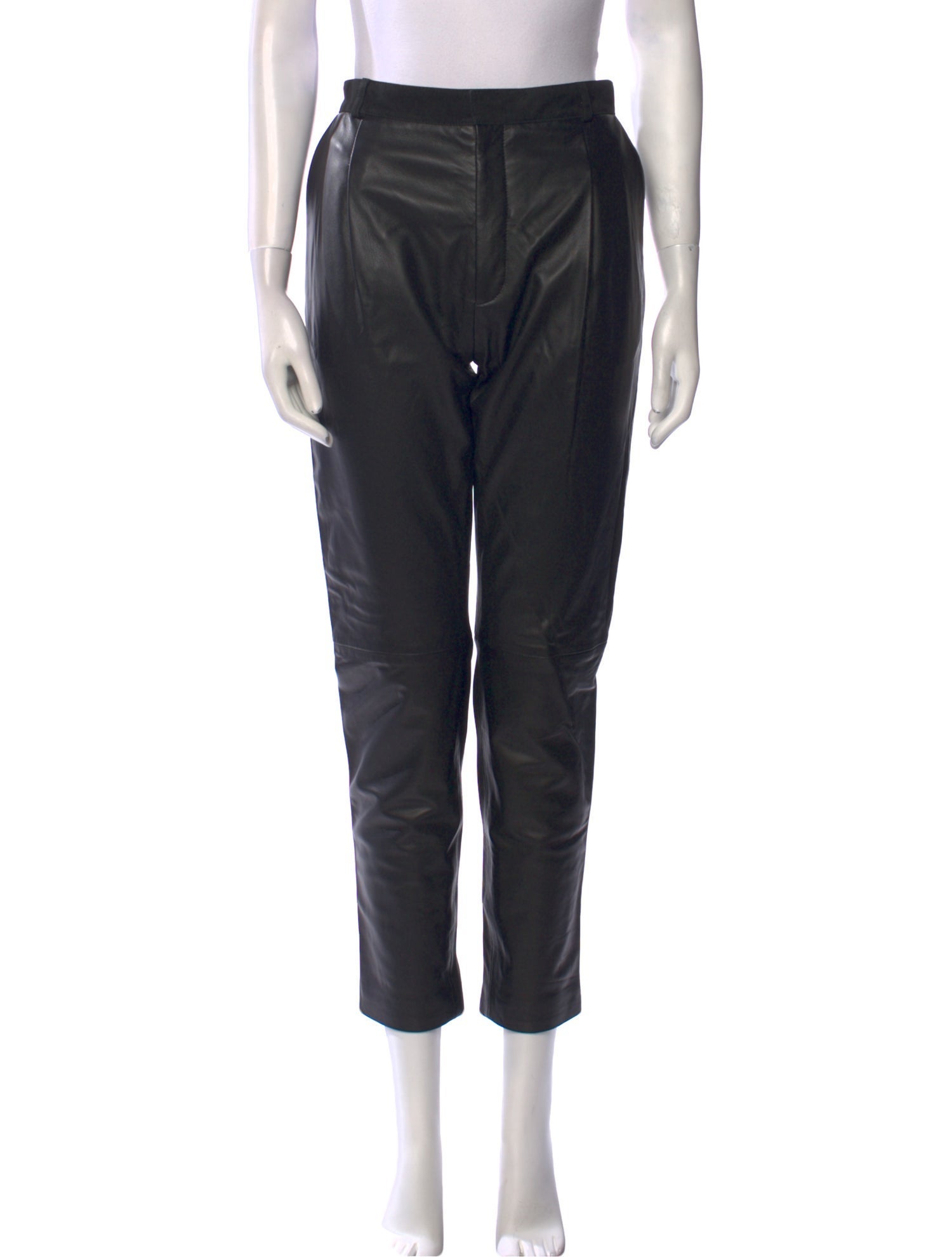 Joseph Lambskin Skinny Leg Pants