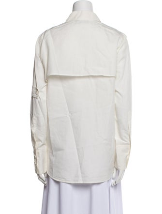 Joseph Long Sleeve Button-Up Top