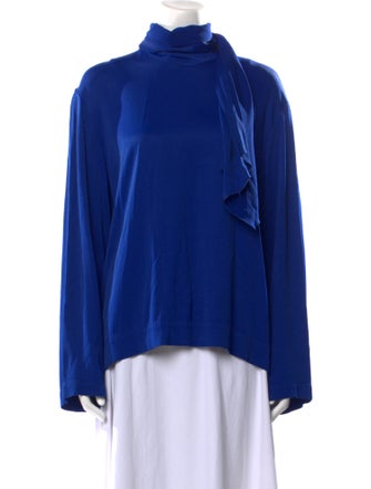 Joseph Turtleneck Long Sleeve Blouse