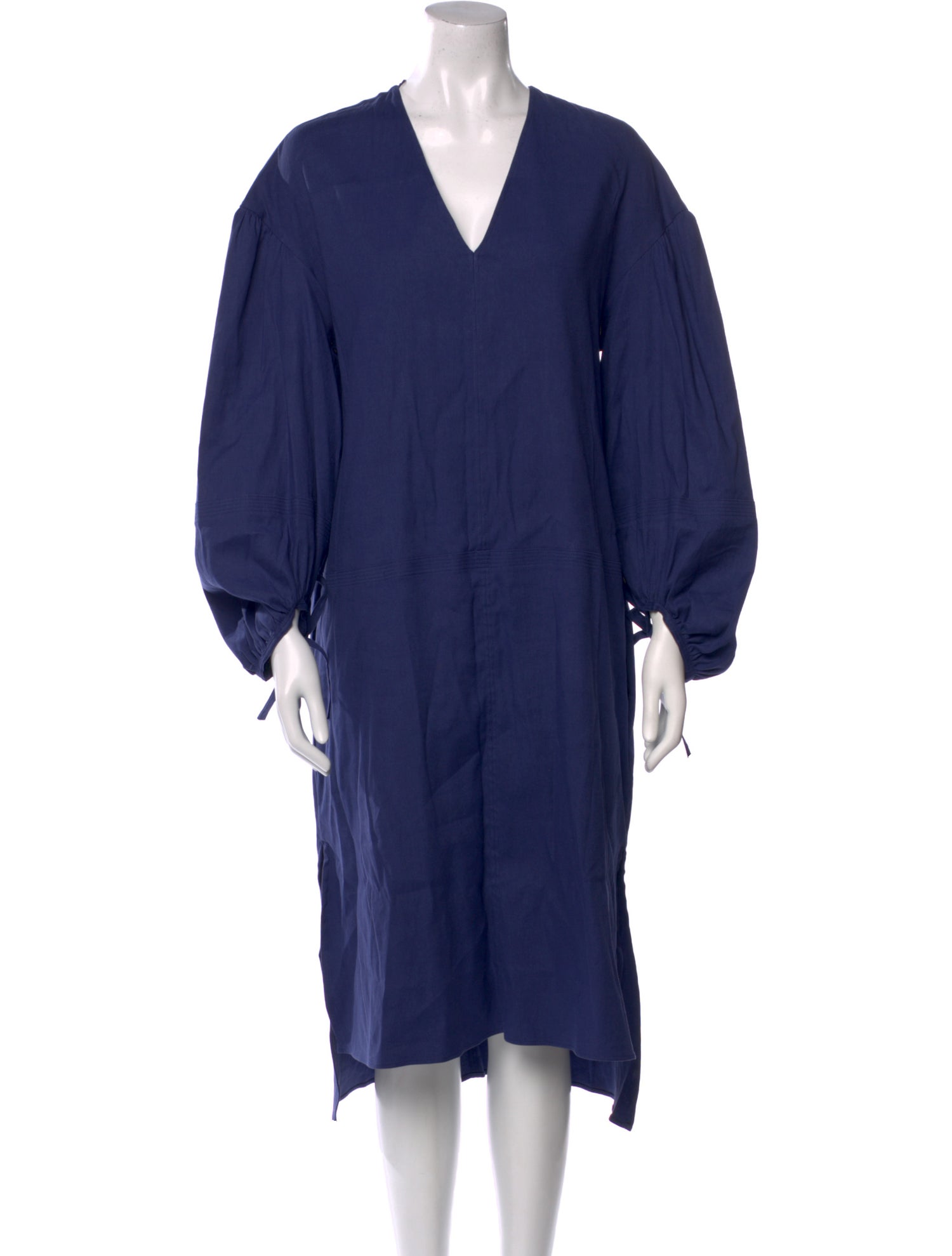 Joseph V-Neck Knee-Length Dress