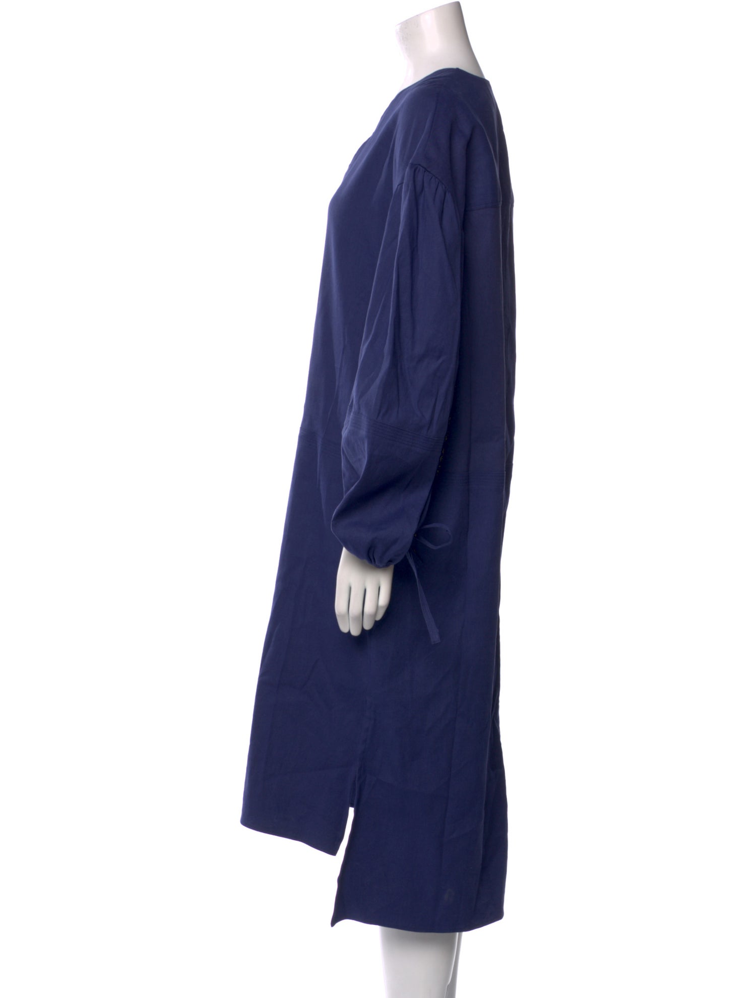 Joseph V-Neck Knee-Length Dress