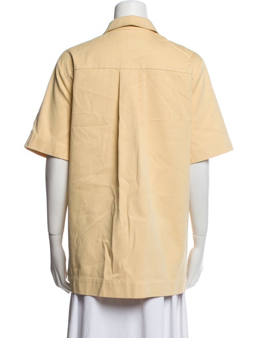 Joseph Short Sleeve Button-Up Top