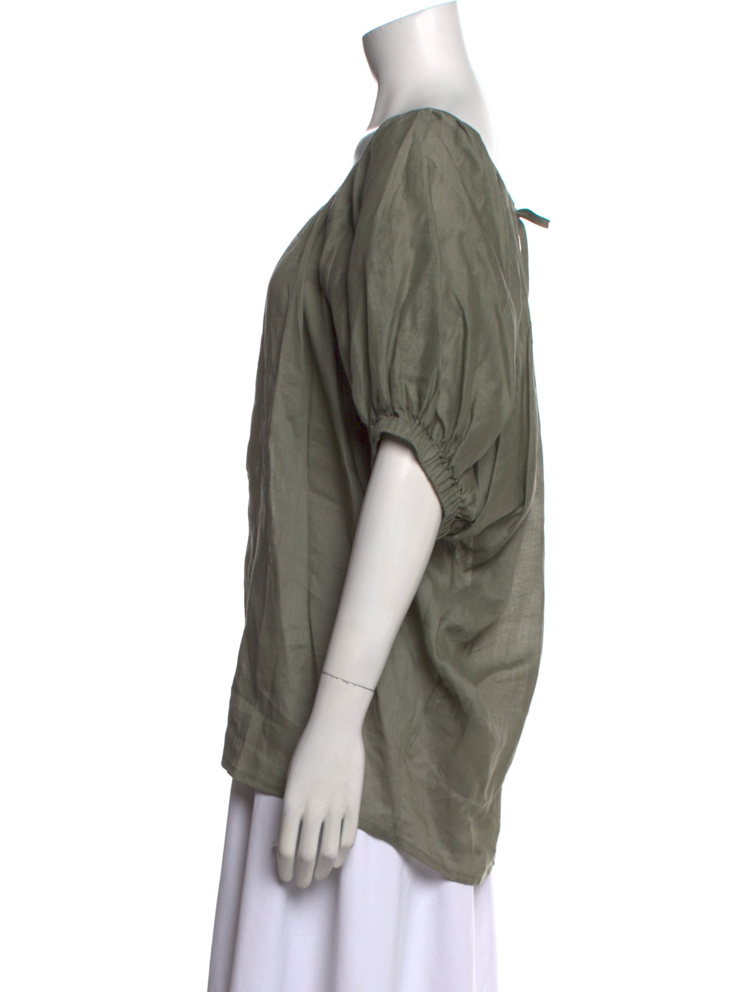 Joseph Scoop Neck Short Sleeve Top