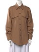Joseph Long Sleeve Button-Up Top