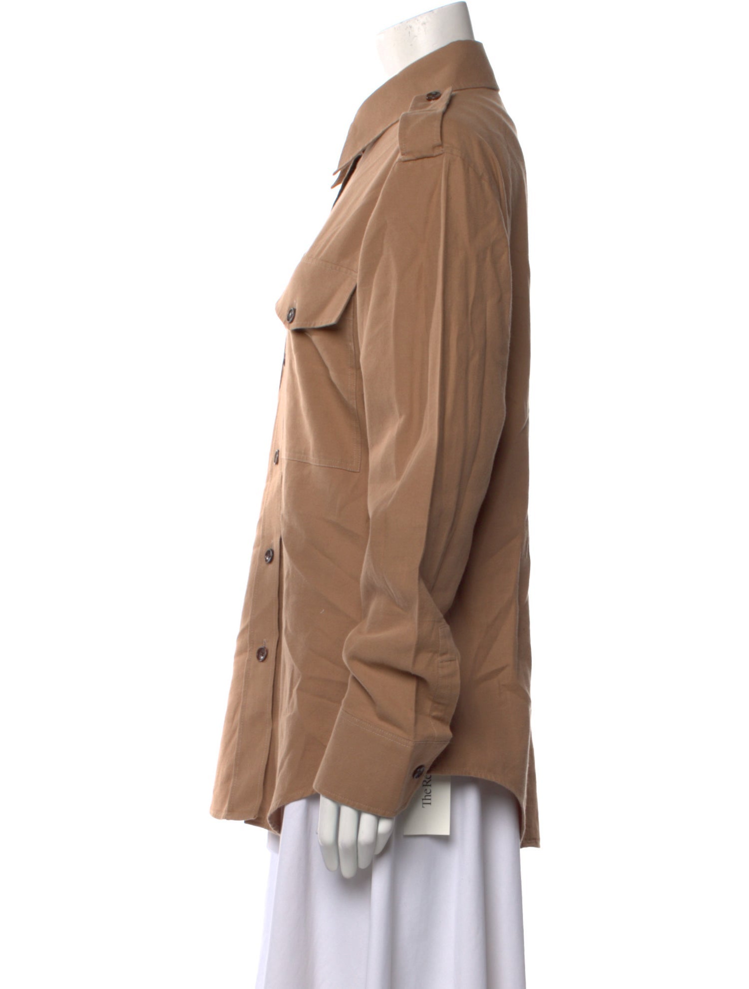 Joseph Long Sleeve Button-Up Top