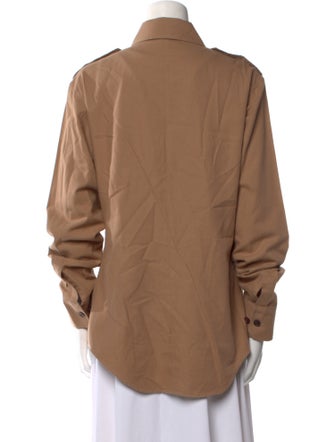 Joseph Long Sleeve Button-Up Top