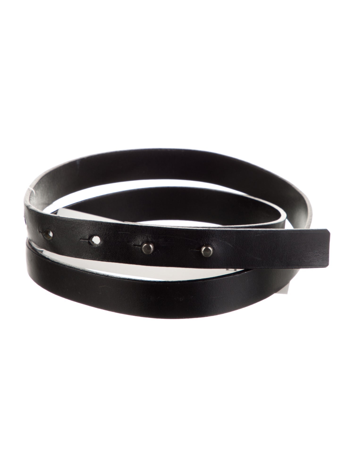 Joseph Skinny Leather Belt