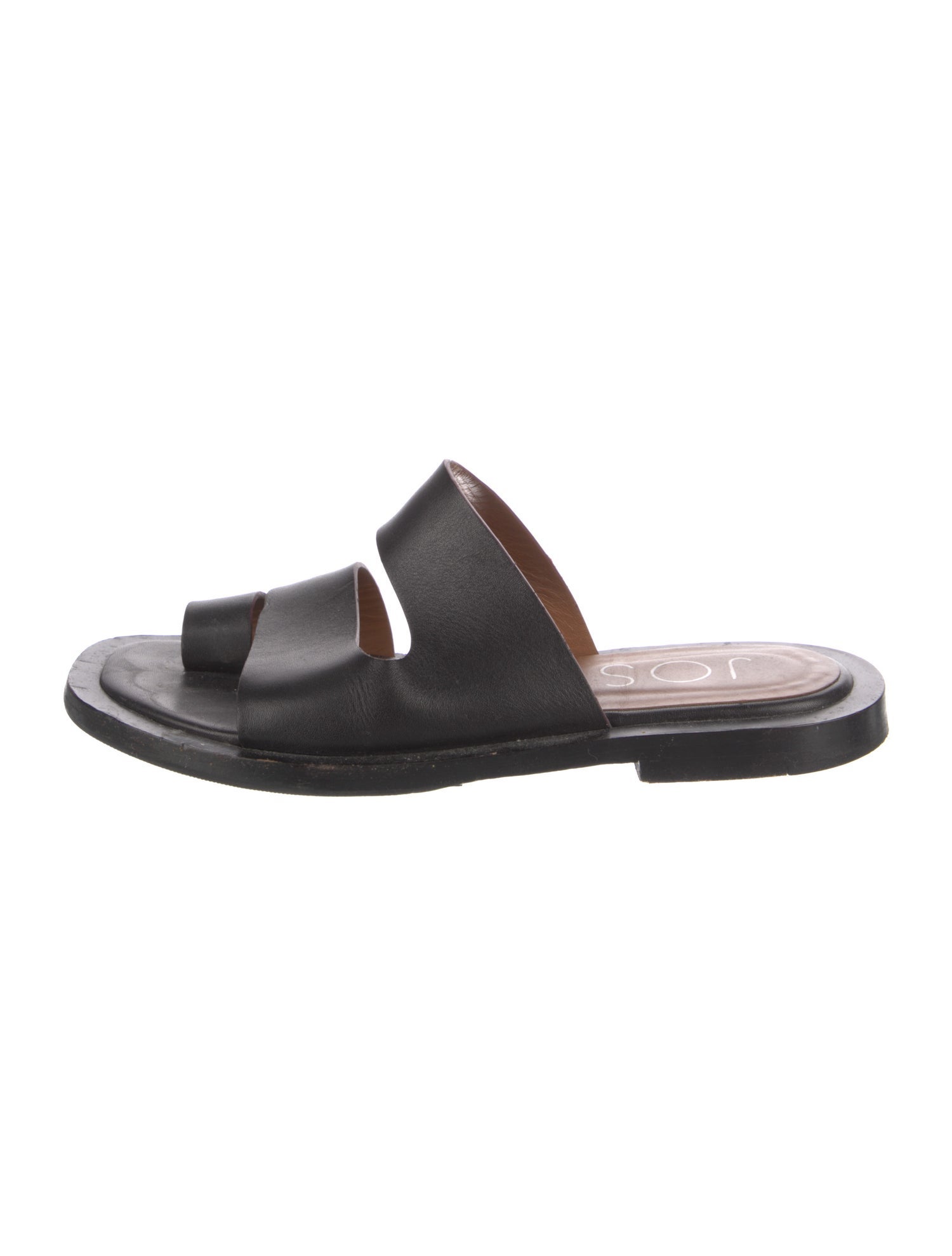 Joseph Leather Slides