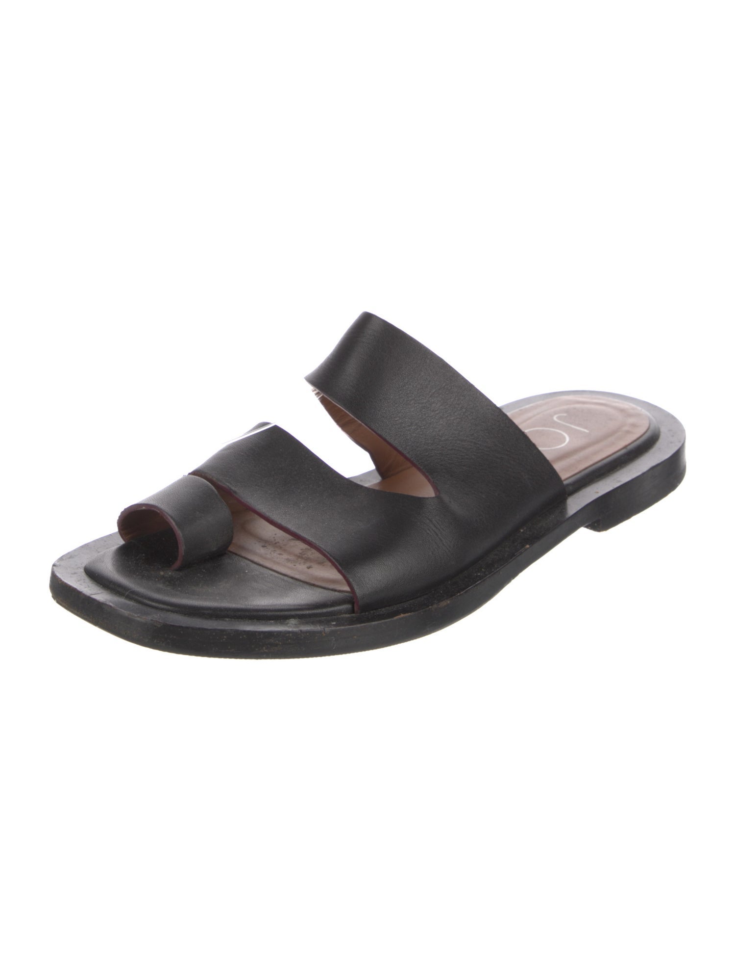 Joseph Leather Slides