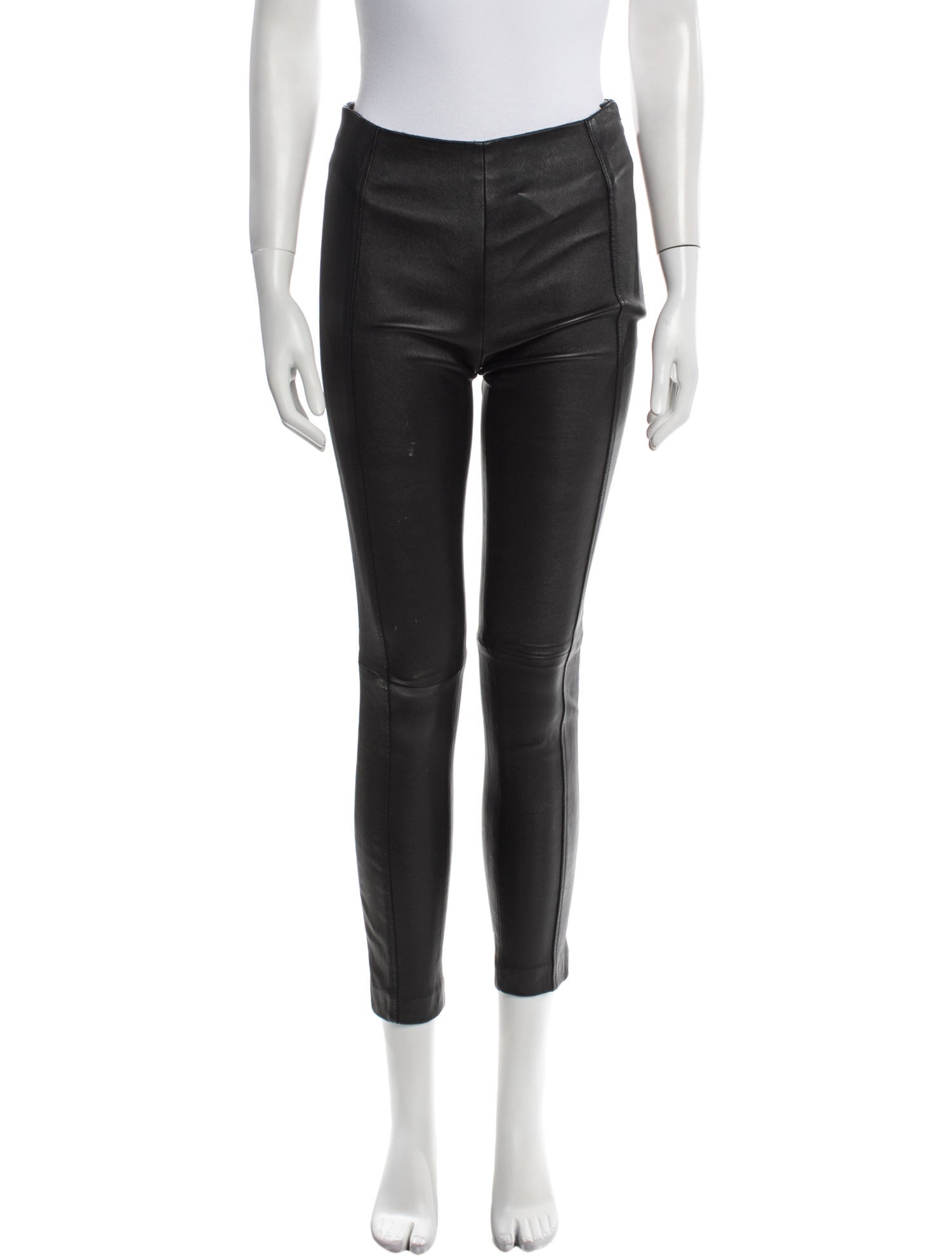 Joseph Leather Skinny Leg Pants