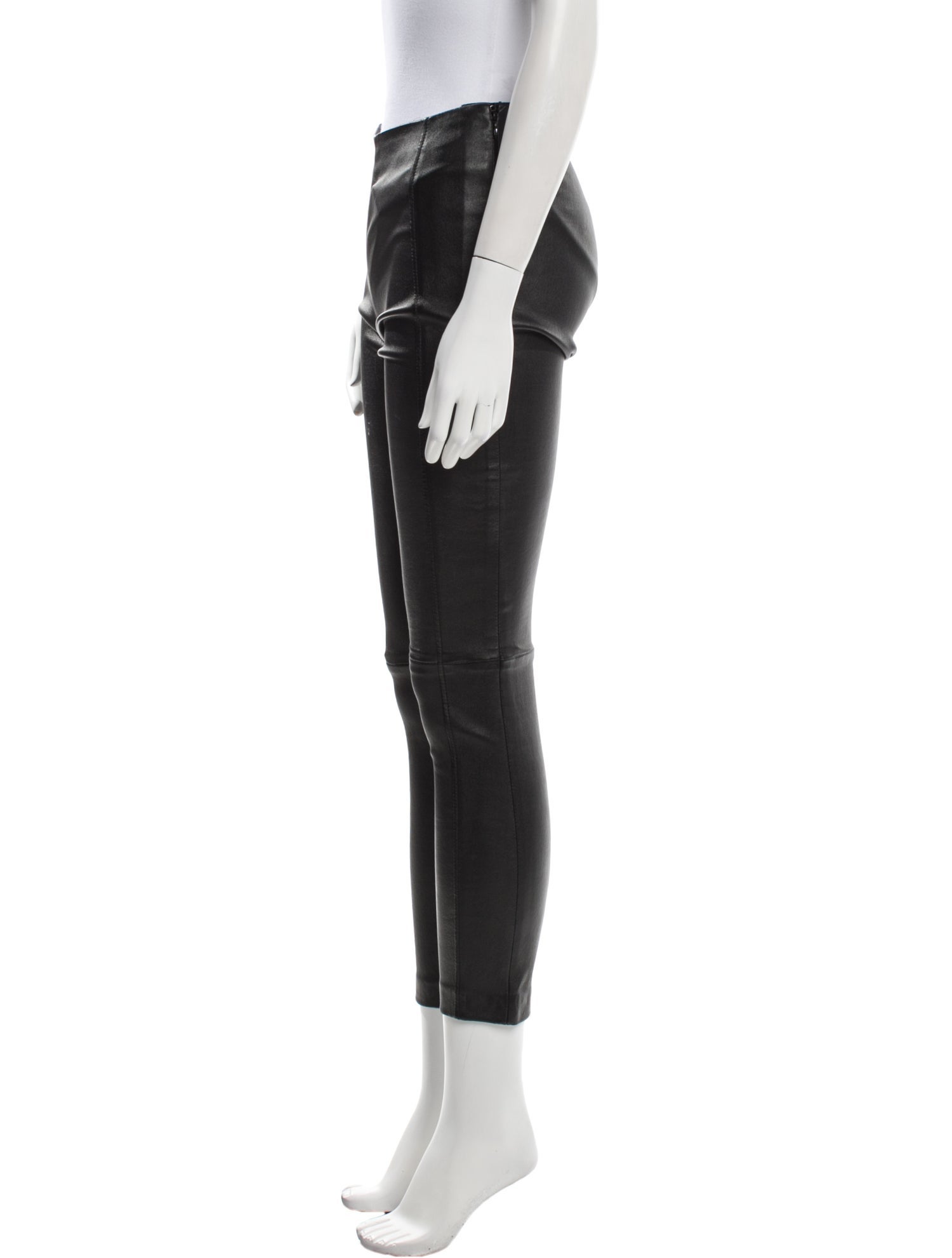 Joseph Leather Skinny Leg Pants